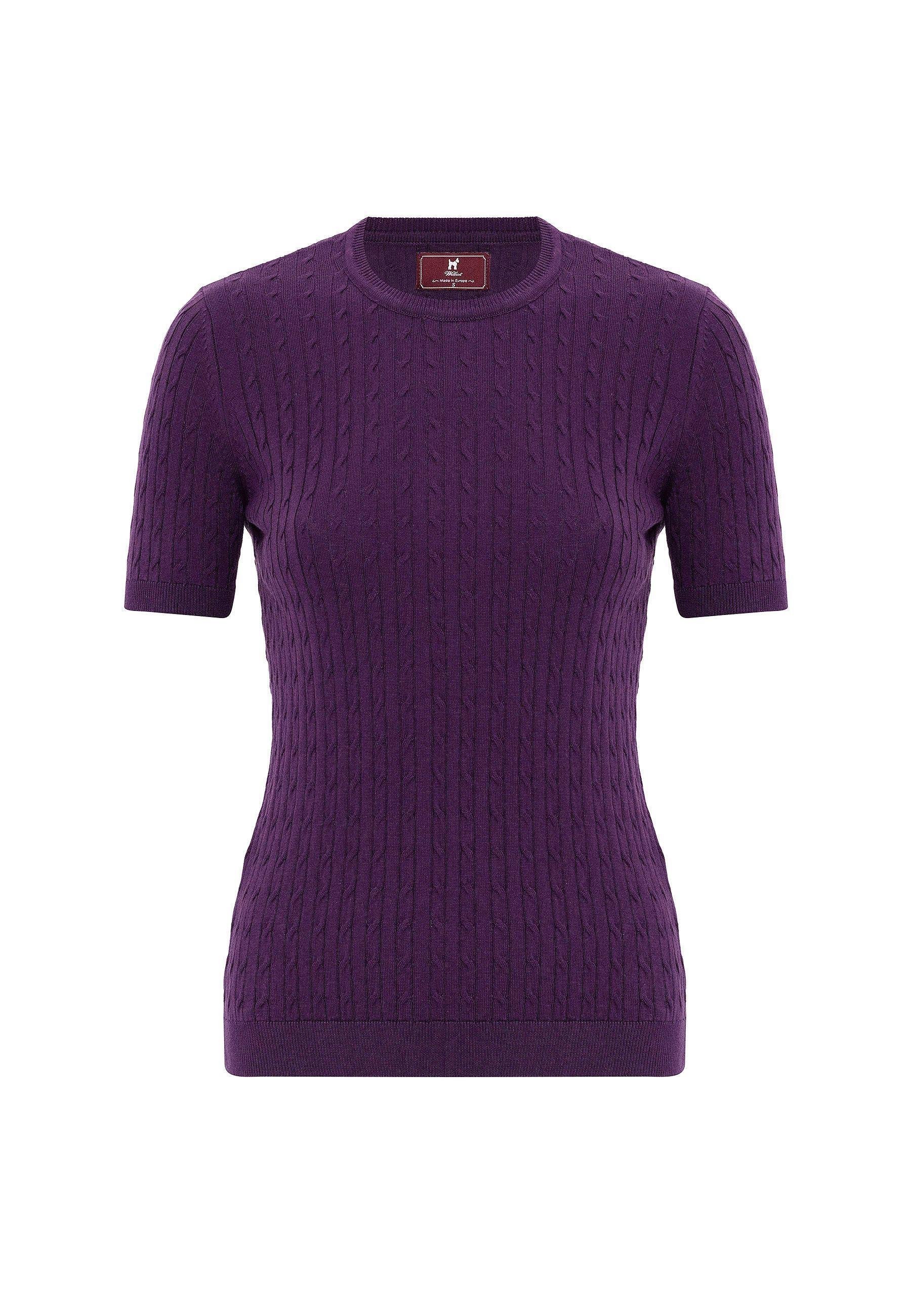 Hanna Kadın Slim Fit Triko T-Shirt