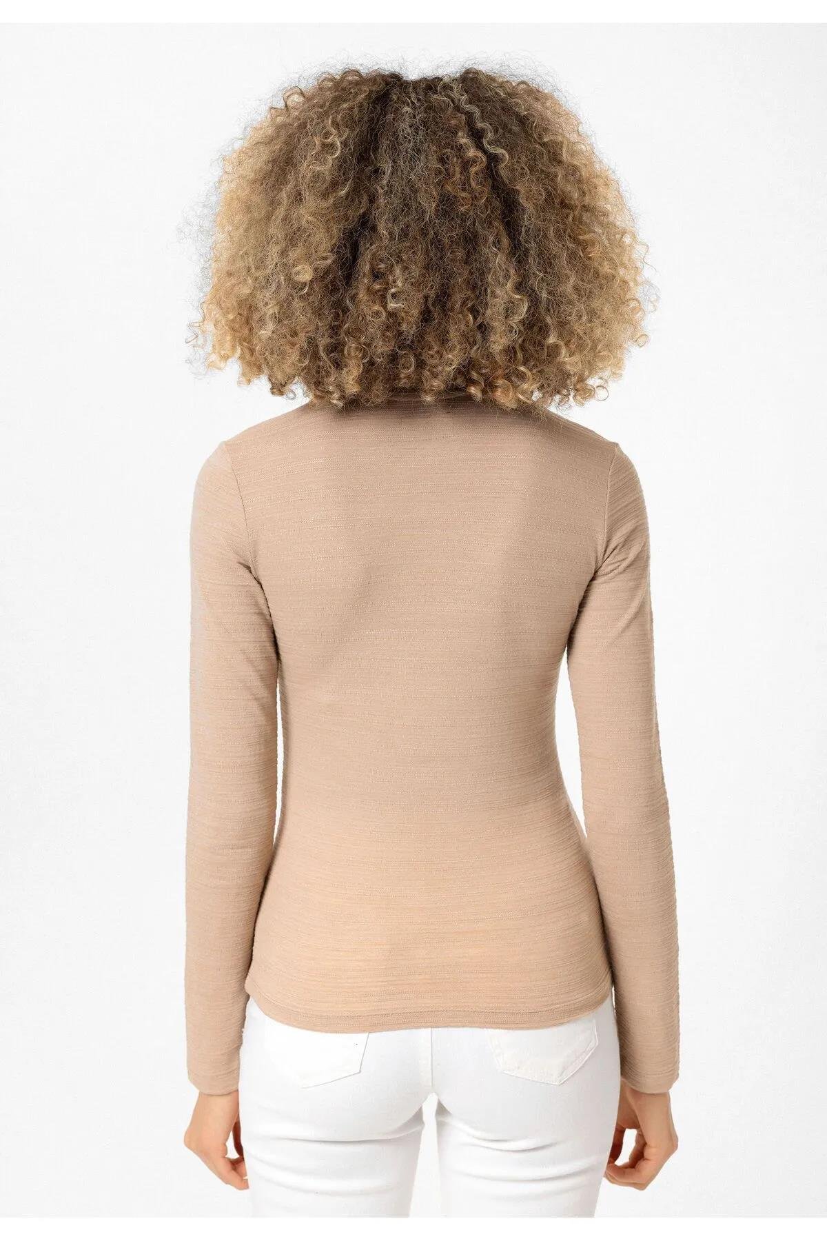 Henriette Kadın Slim Fit  Polo Yaka 2li T-Shirt