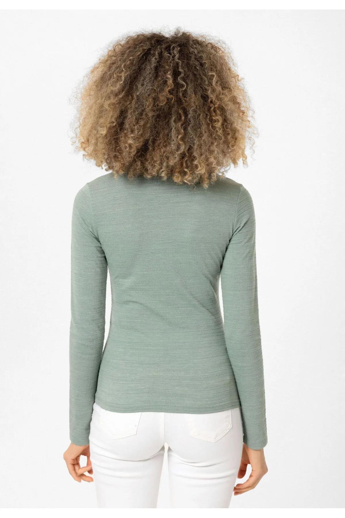 Henriette Kadın Slim Fit  Polo Yaka 2li T-Shirt
