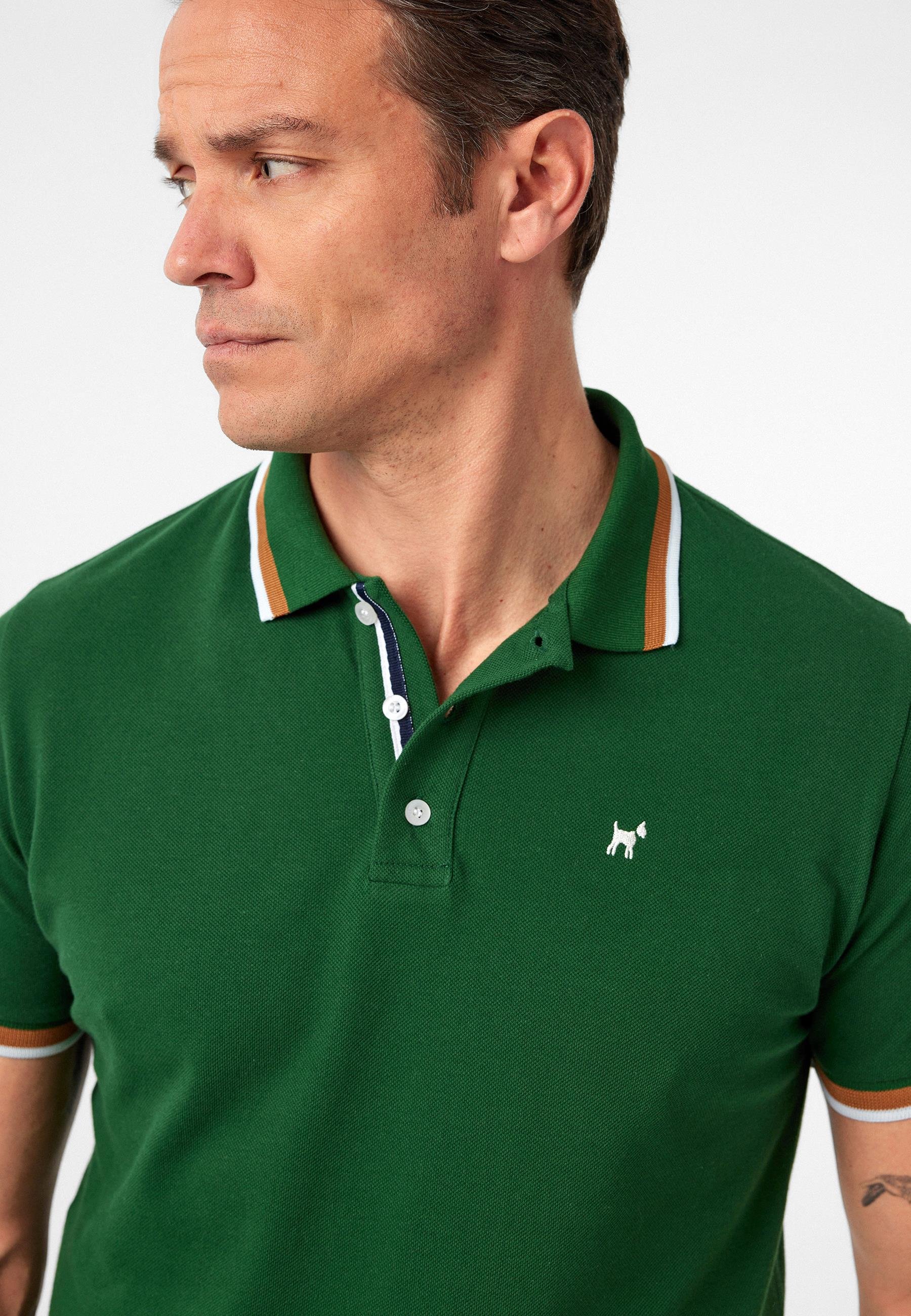 Javeir Erkek Regular Fit Çizgi Detaylı Polo Yaka T-Shirt