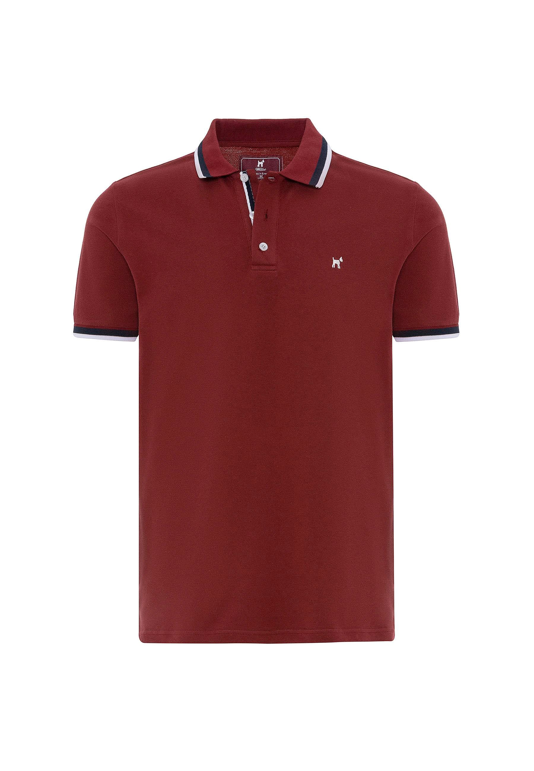 Javeir Erkek Regular Fit Çizgi Detaylı Polo Yaka T-Shirt