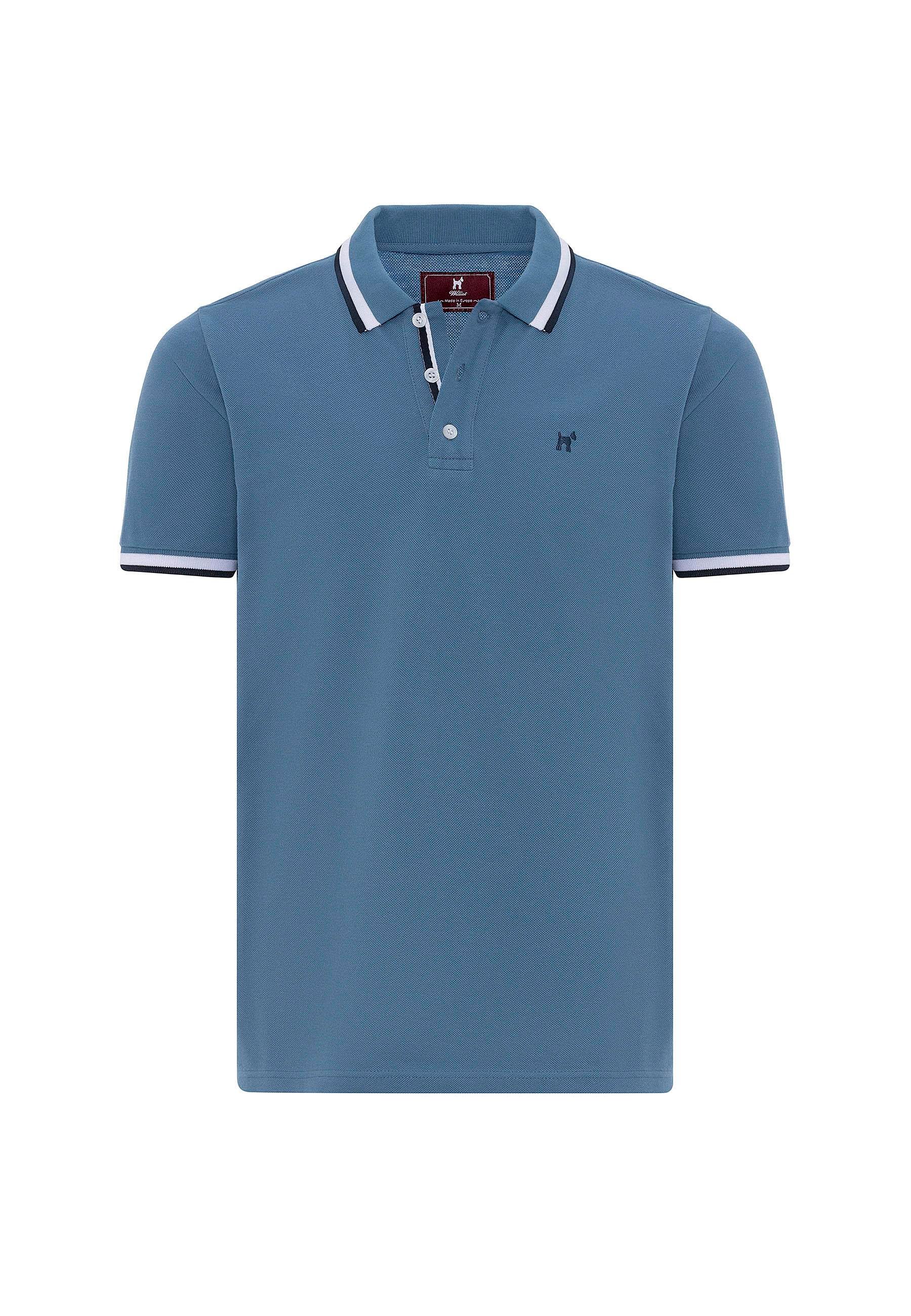 Javeir Erkek Regular Fit Çizgi Detaylı Polo Yaka T-Shirt