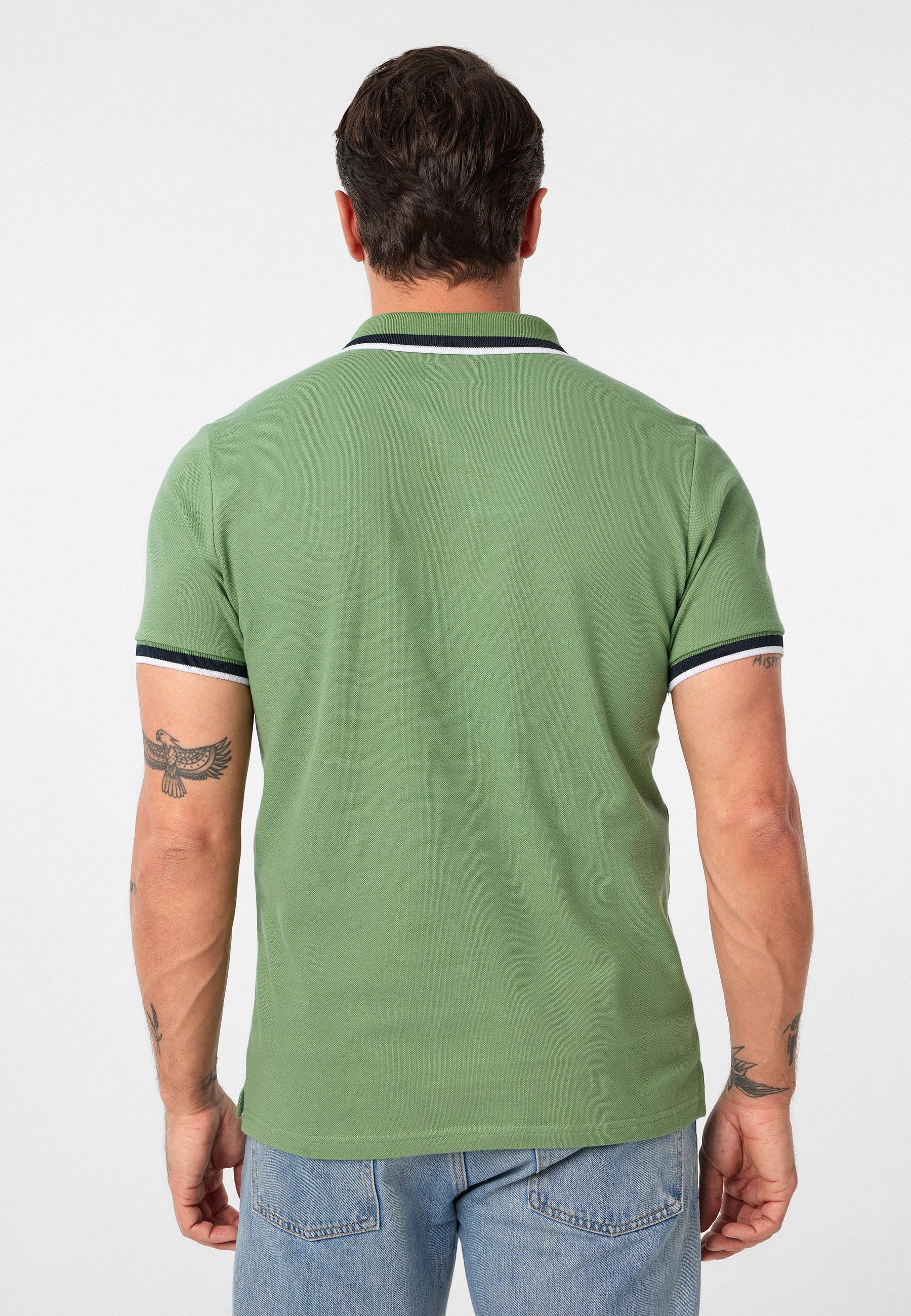 Javeir Erkek Regular Fit Çizgi Detaylı Polo Yaka T-Shirt