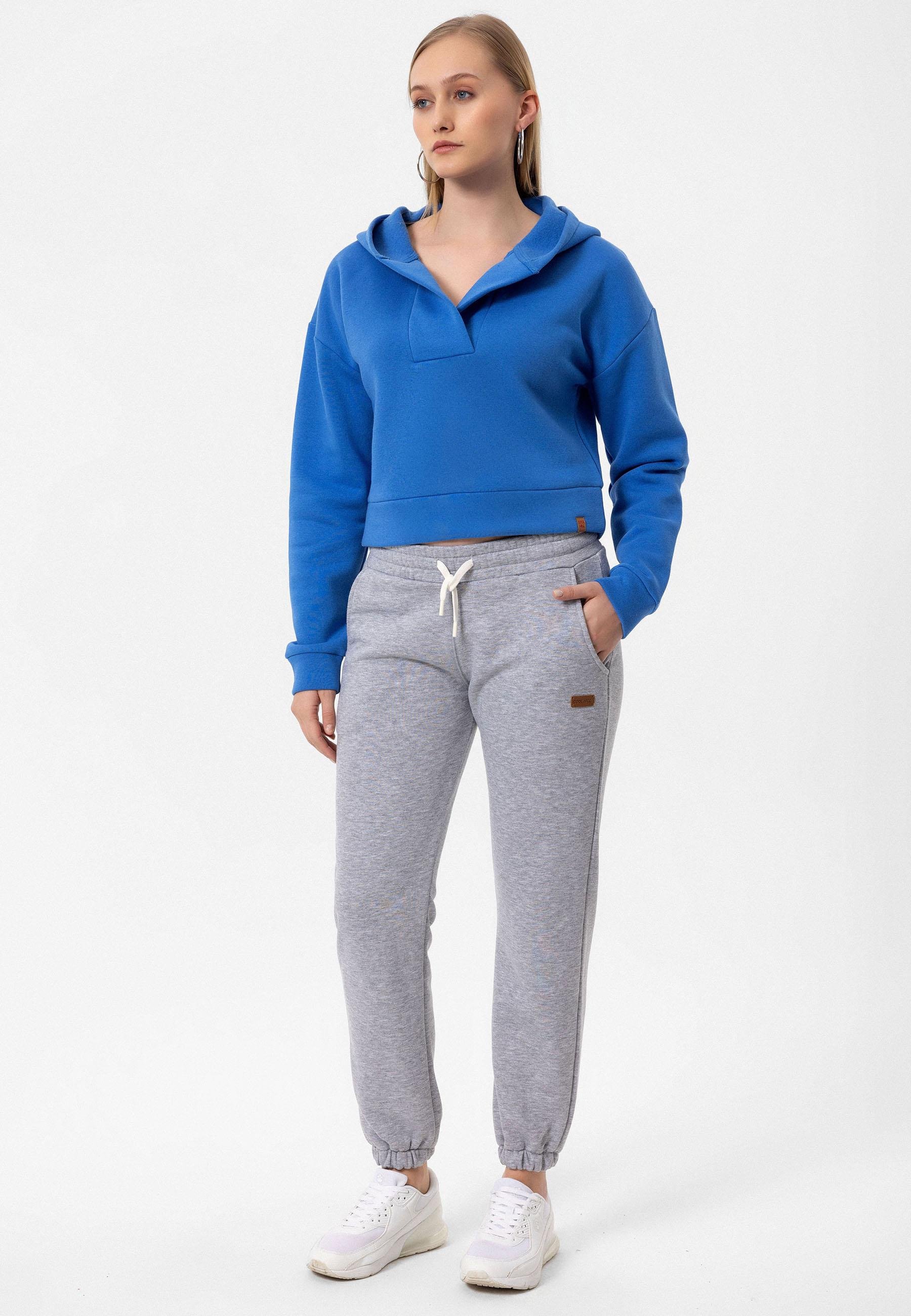 Jonas Kadın Crop Fit Kapüşonlu Sweatshirt