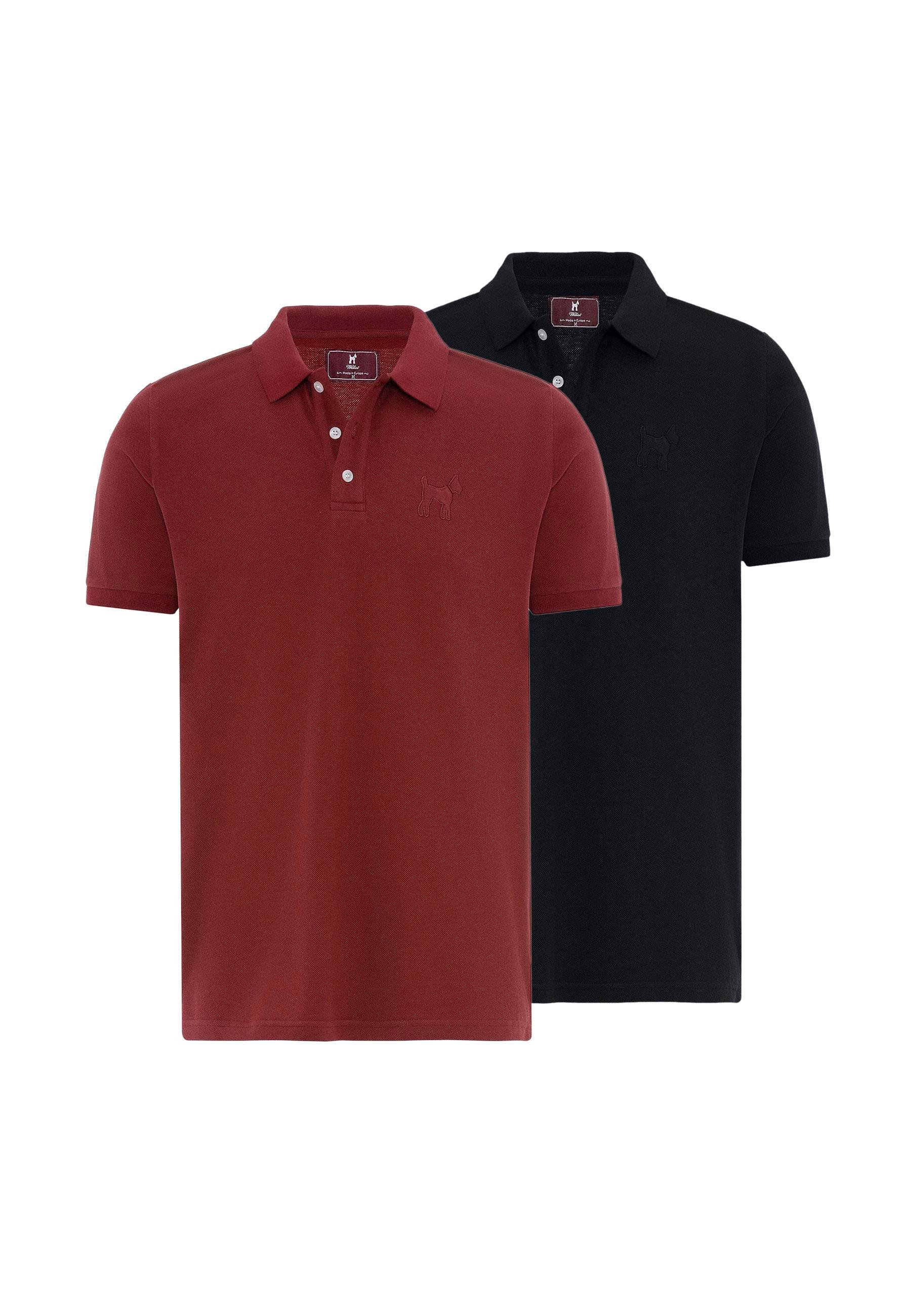 Roman Erkek Regular Fit 2'li Polo Yaka T-Shirt