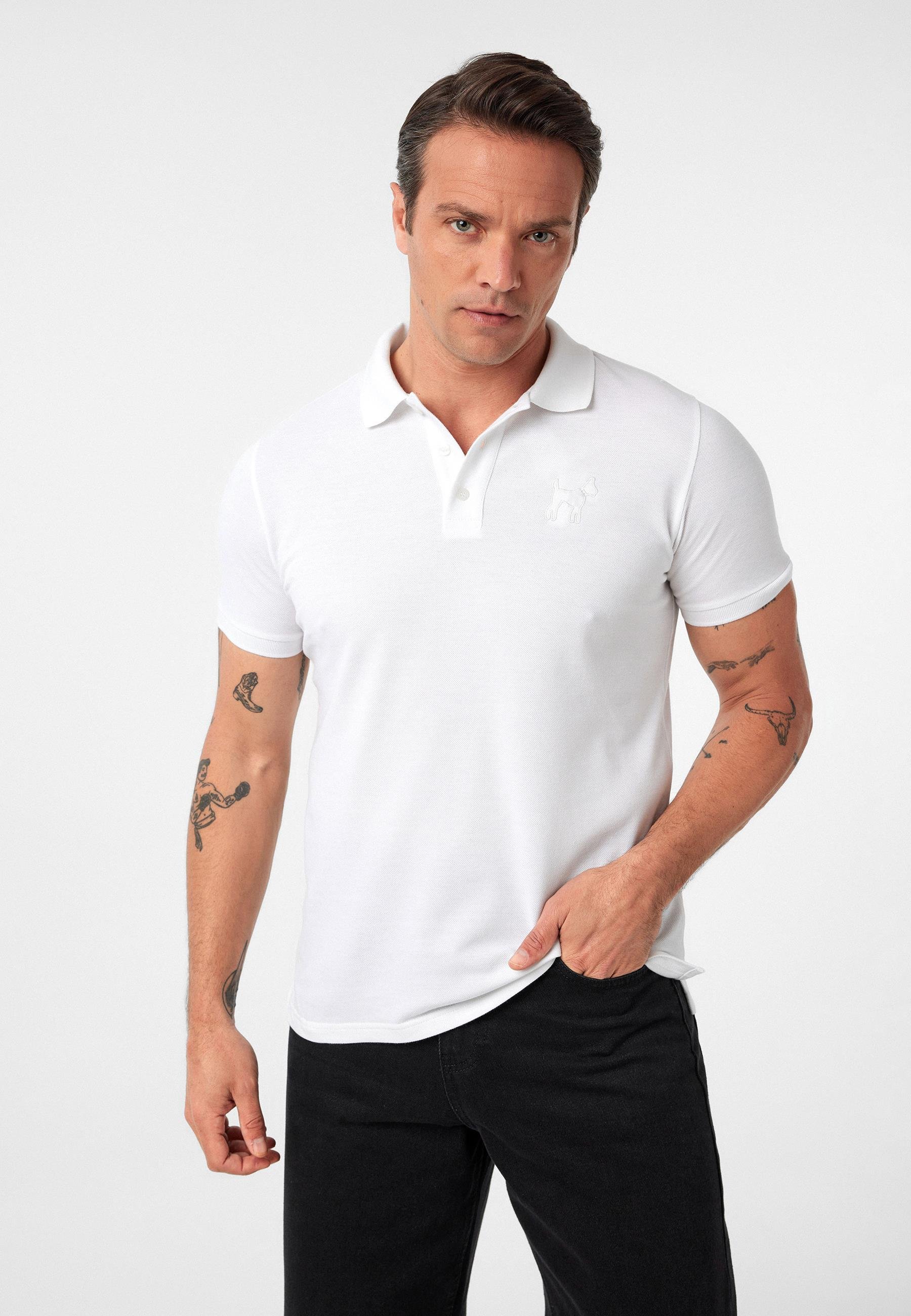 Roman Erkek Regular Fit 2'li Polo Yaka T-Shirt