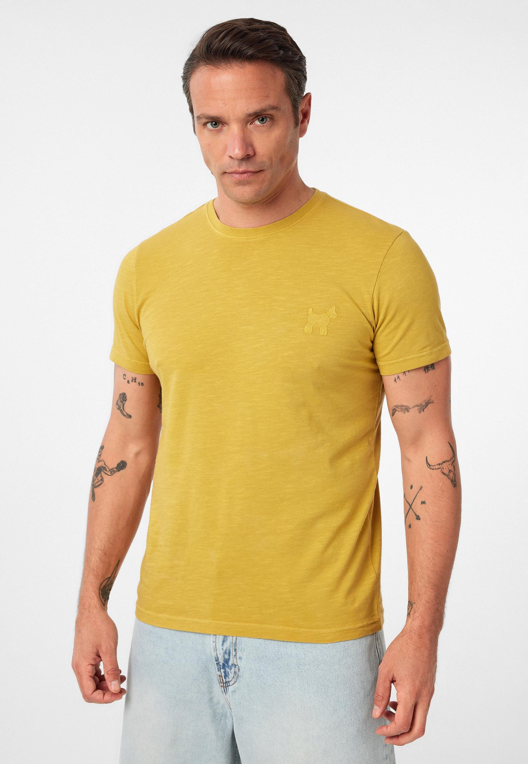 Ruiz Erkek Regular Fit Köpek Nakışlı 2'li T-Shirt