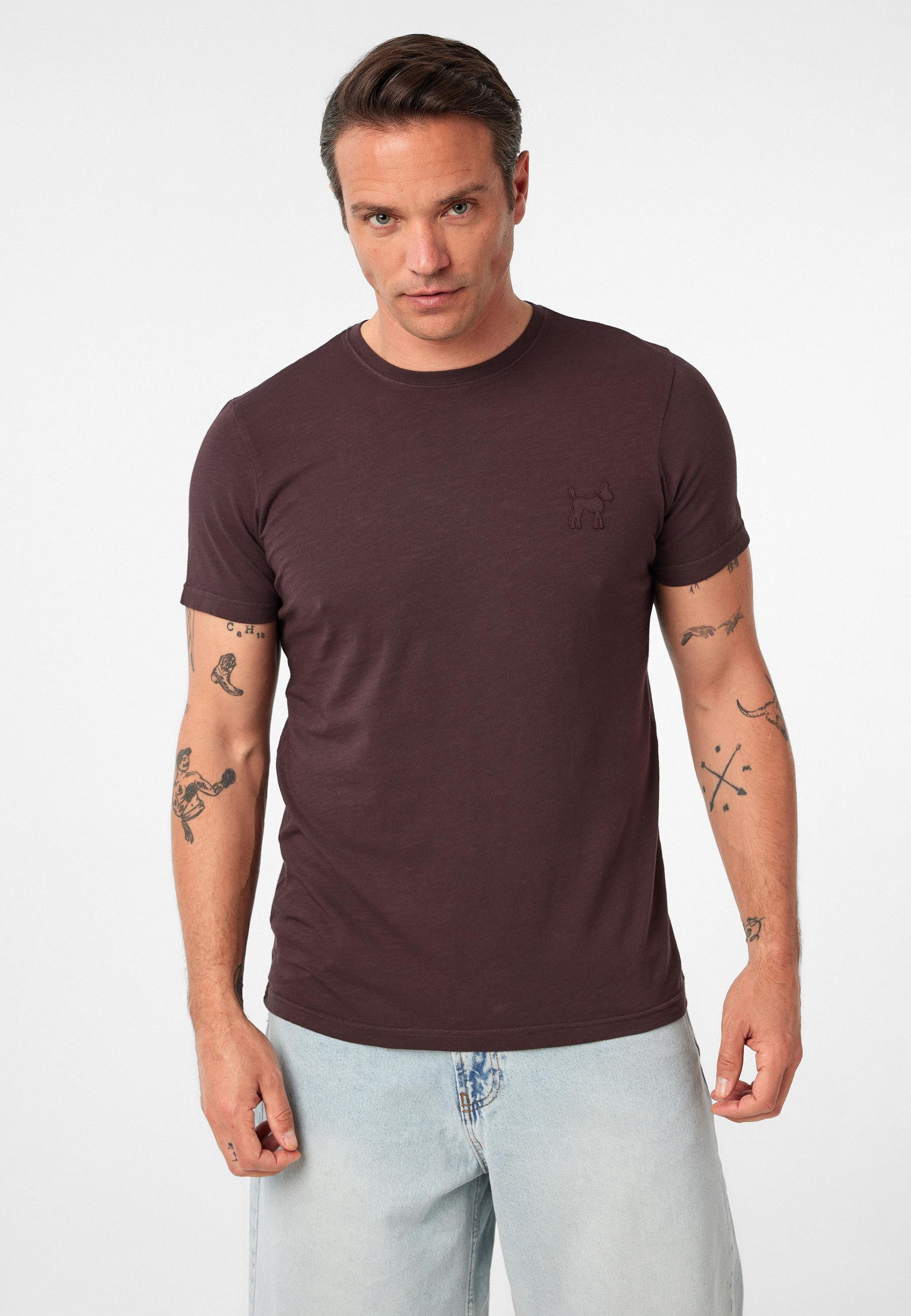 Ruiz Erkek Regular Fit Köpek Nakışlı 2'li T-Shirt
