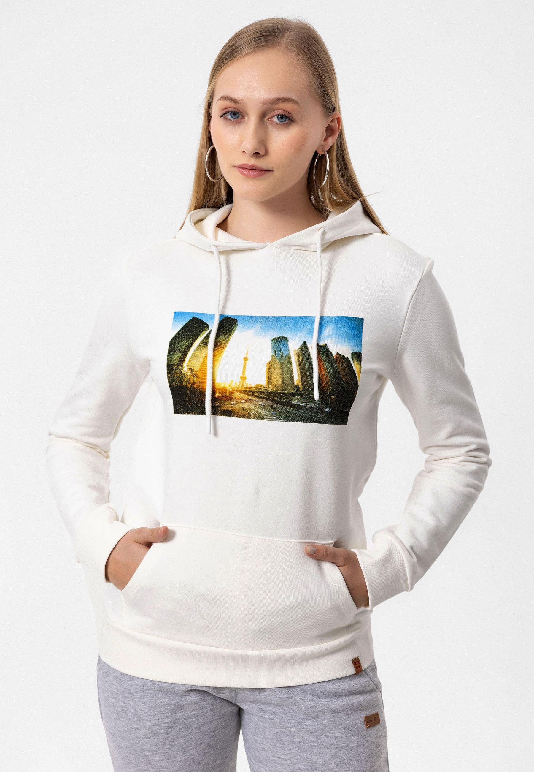Simon Kadın Baskılı Sweatshirt