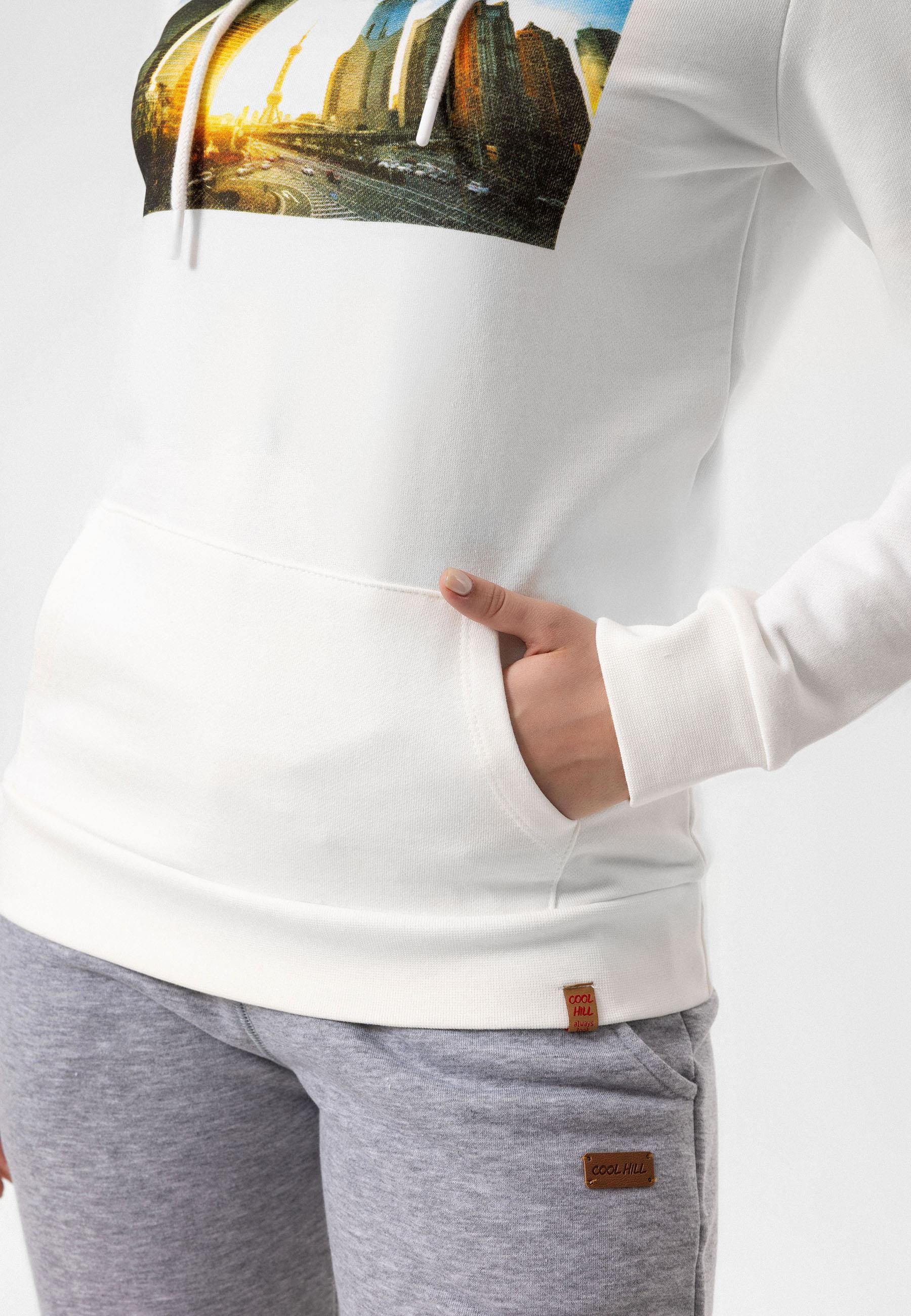 Simon Kadın Baskılı Sweatshirt