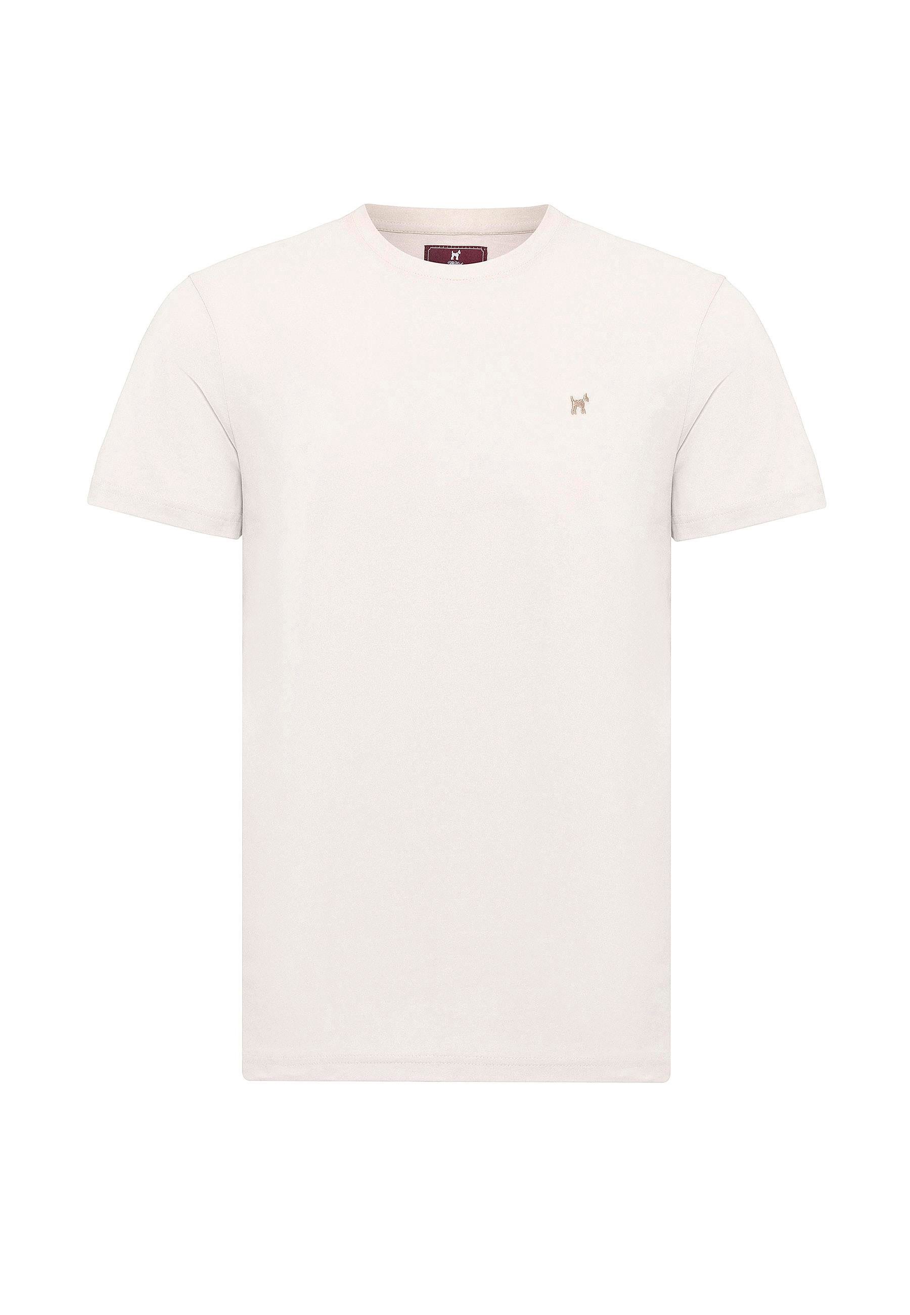 Victor Erkek Regular Fit Nakışlı Basic T-Shirt