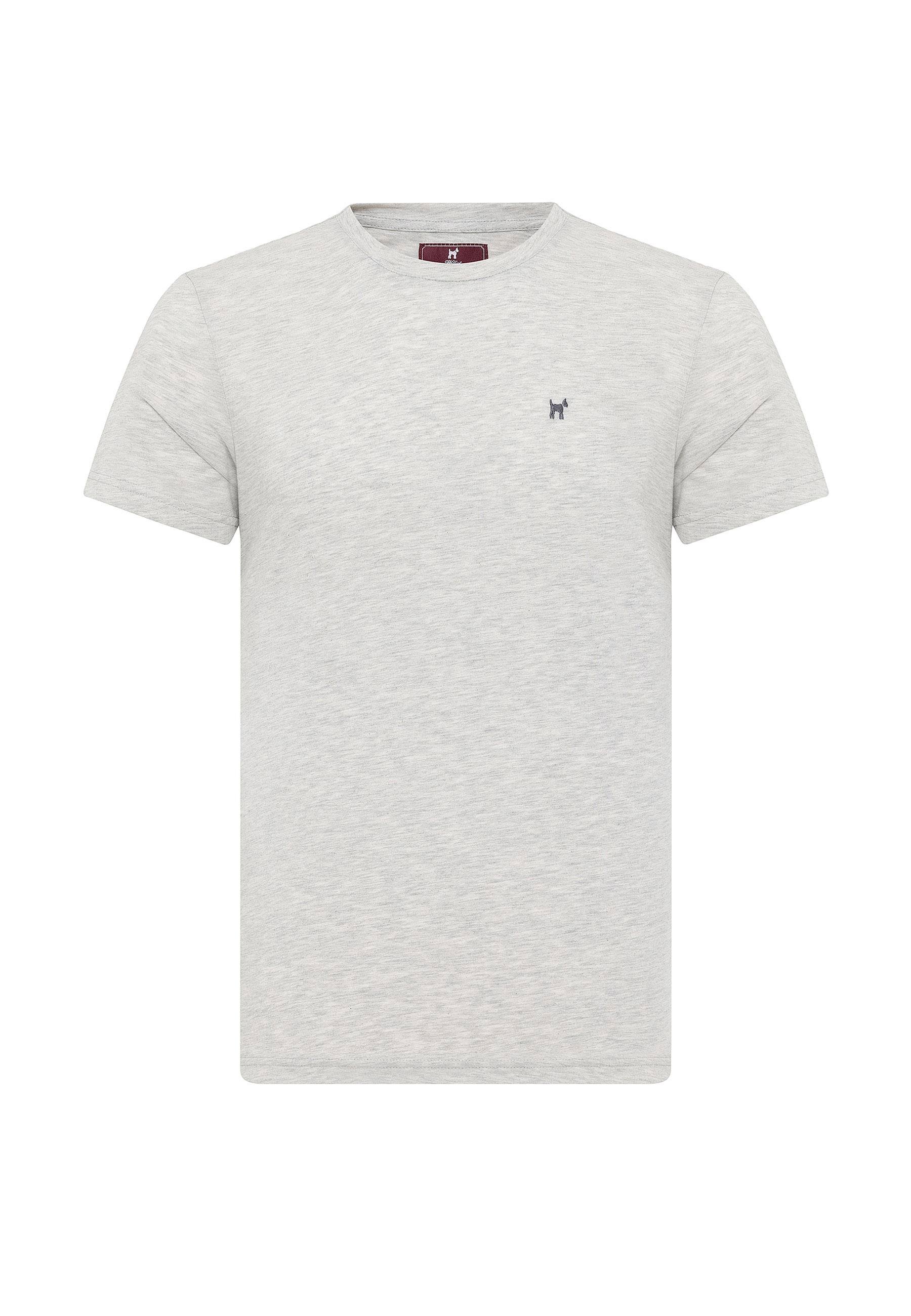 Victor Erkek Regular Fit Nakışlı Basic T-Shirt