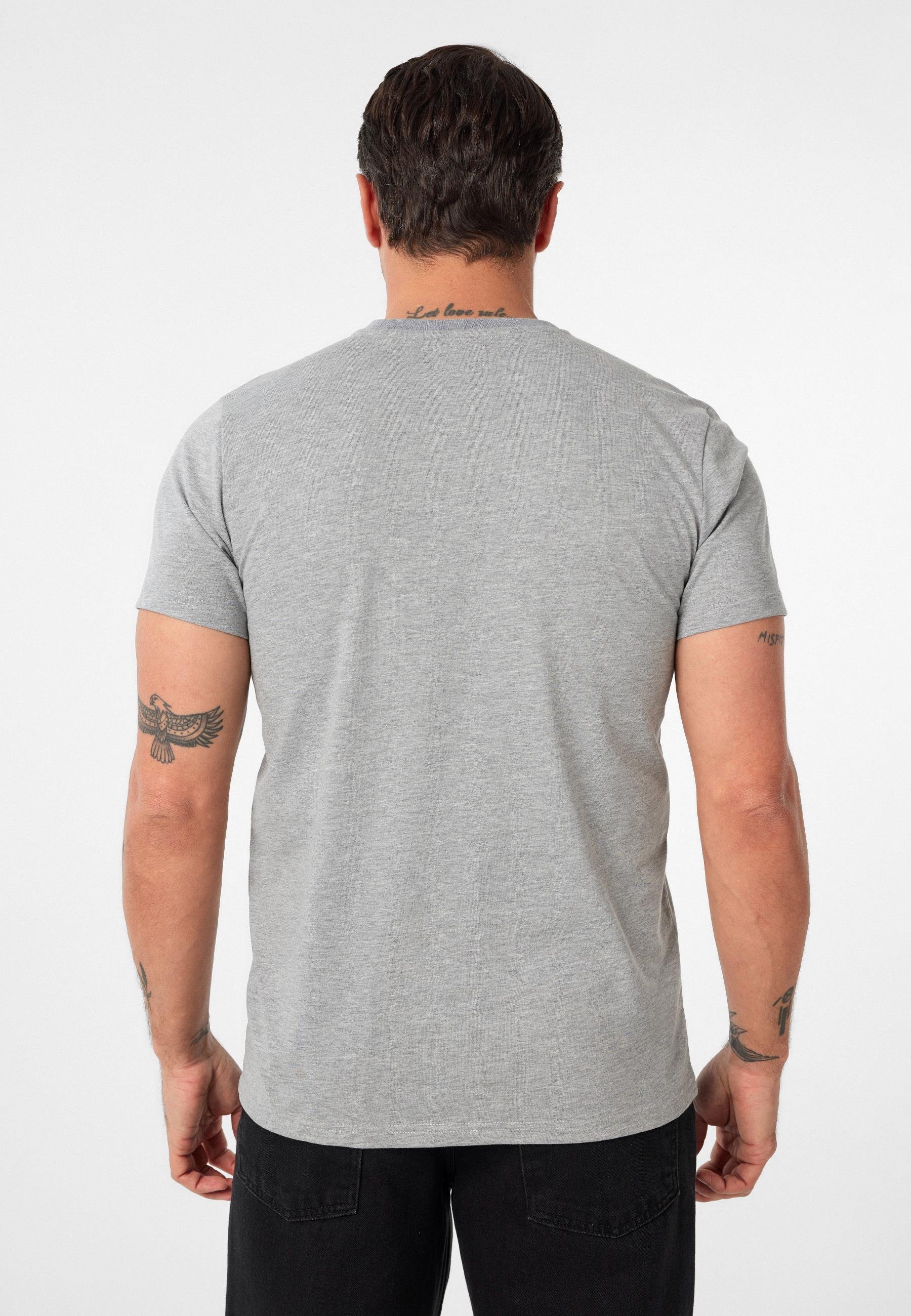 Victor Erkek Regular Fit Nakışlı Basic T-Shirt