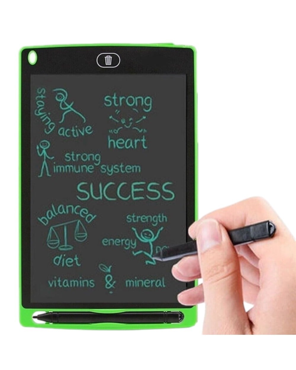 Çocuk Çizim Tableti8.5 İnç Renkli Lcd Ekranlı Kalemli Akıllı Kilitli Dijital Çizim ve Yazı Tableti