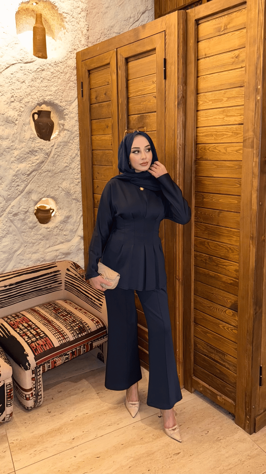 Belden Kemer Detaylı Skuba Takım | Lacivert