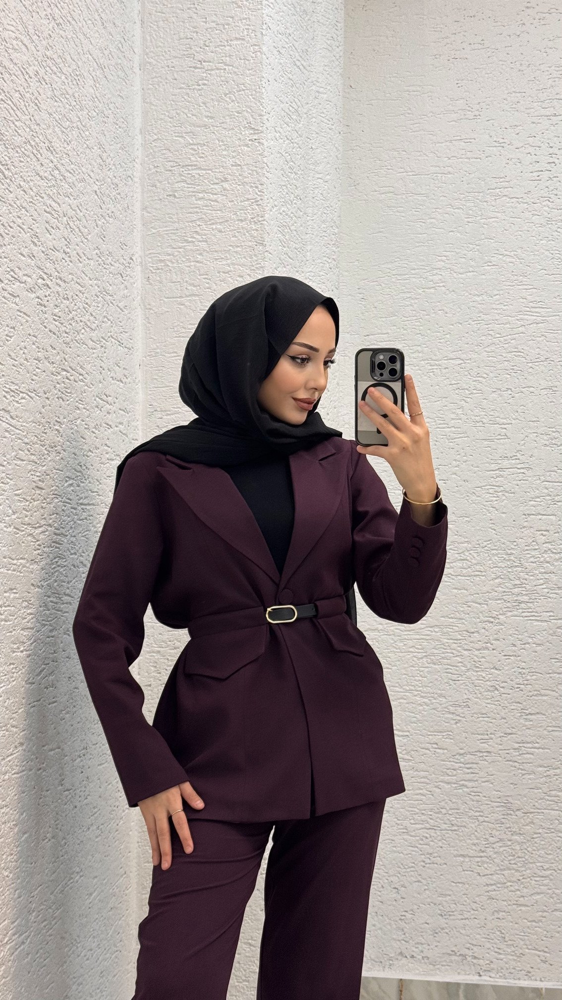 Blazer Takım | Mürdüm