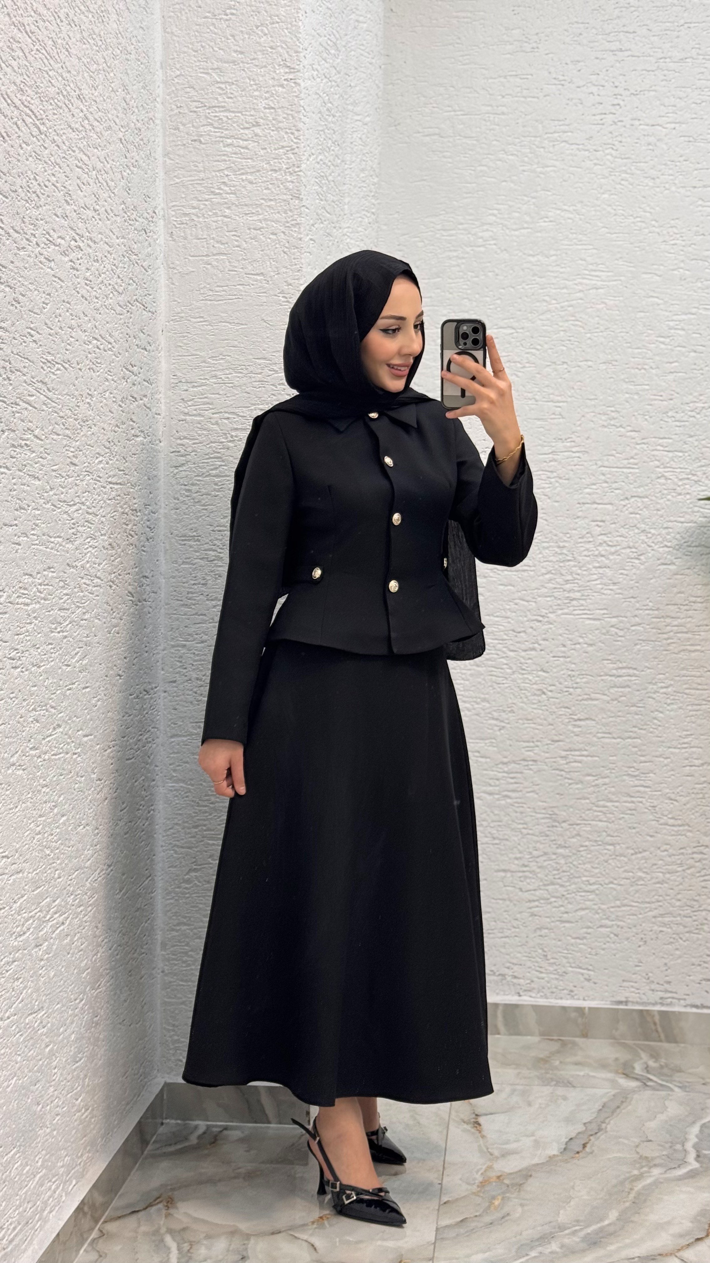 Etekli Takım | Siyah