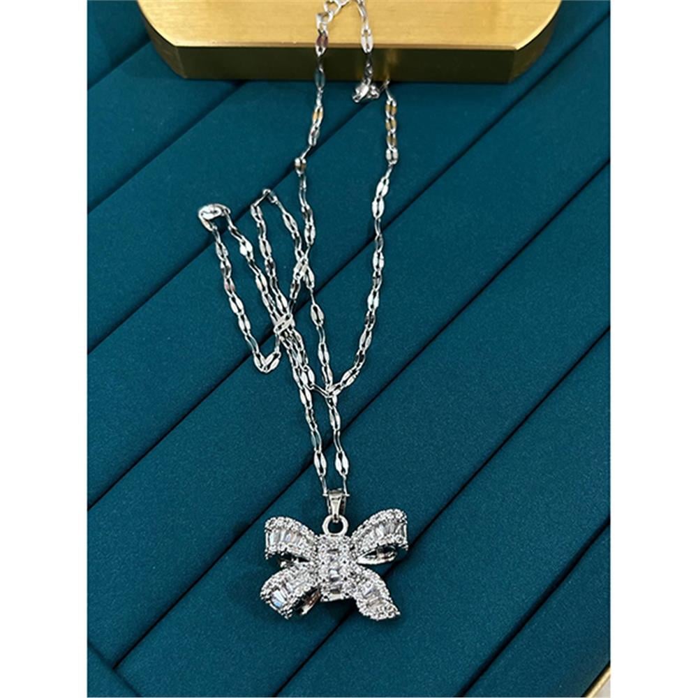 Çelik Silver Kolye 45Cm