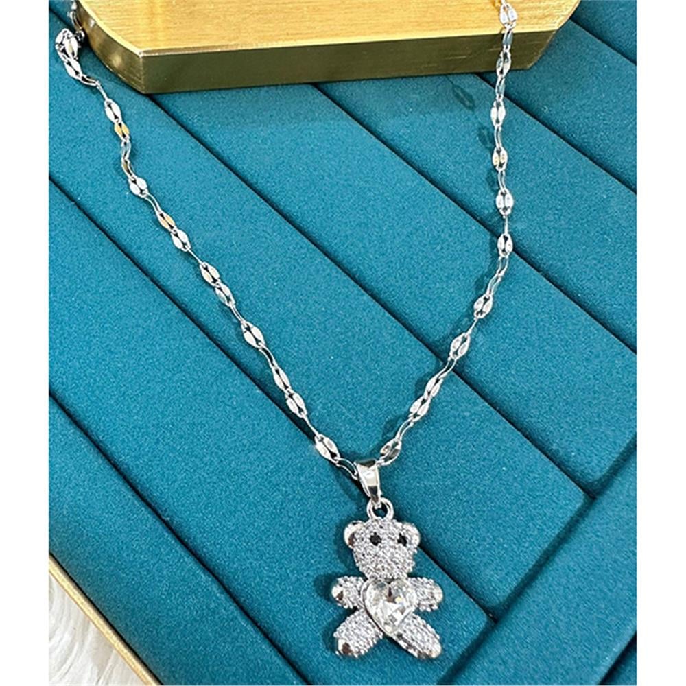 Çelik Silver Kolye 45Cm