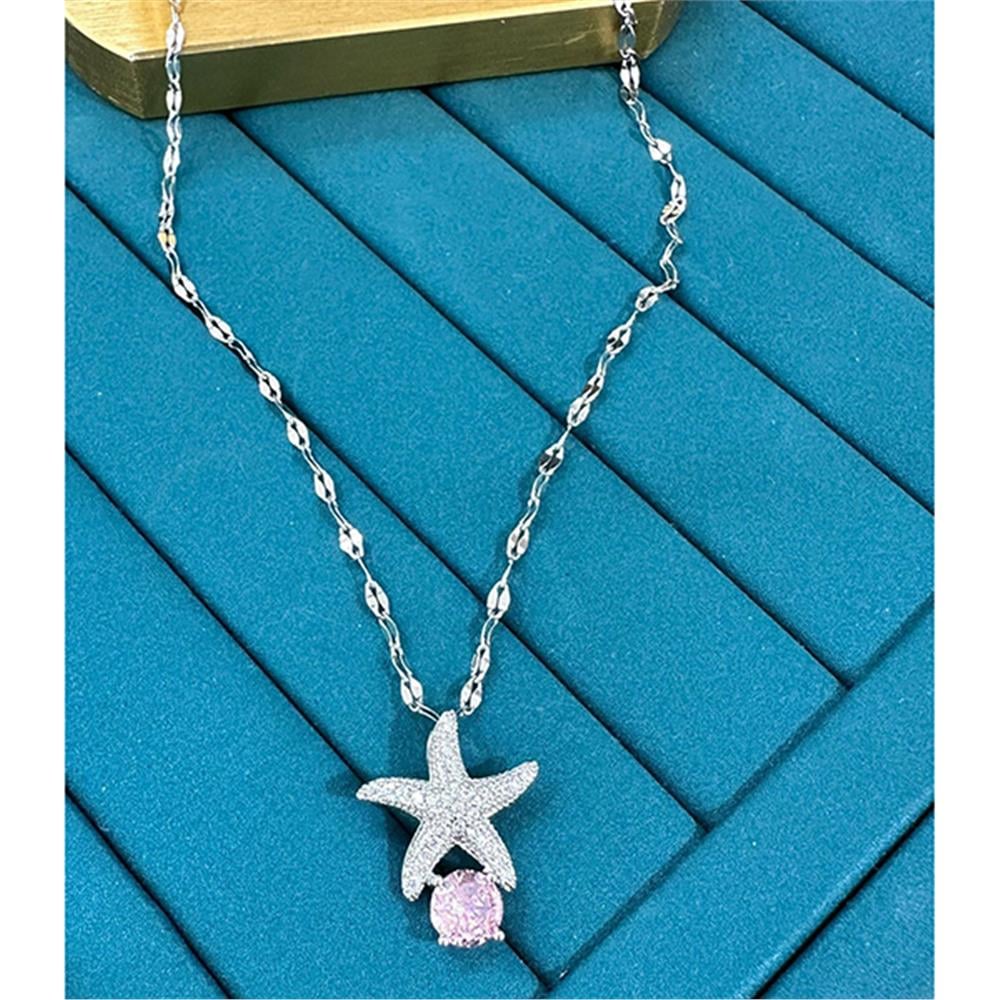 Çelik Silver Kolye 45Cm