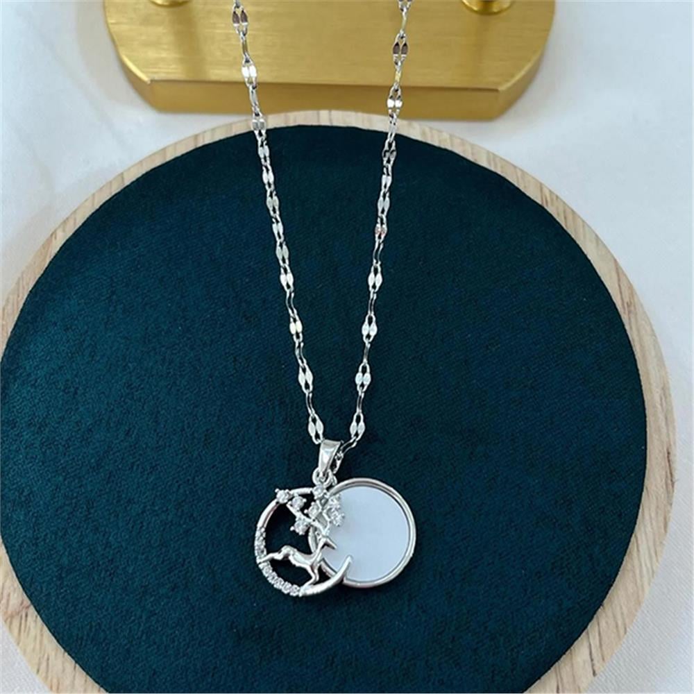 Çelik Silver Kolye 45Cm