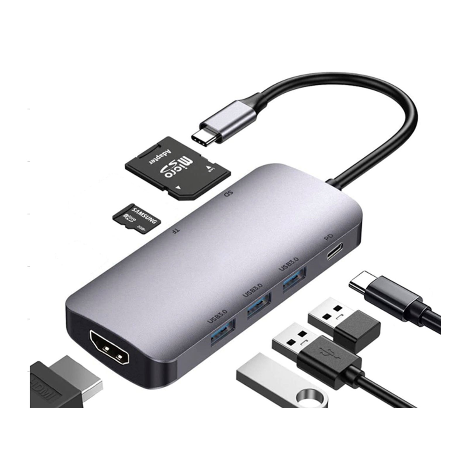 HEPU USB HUB HP-B17