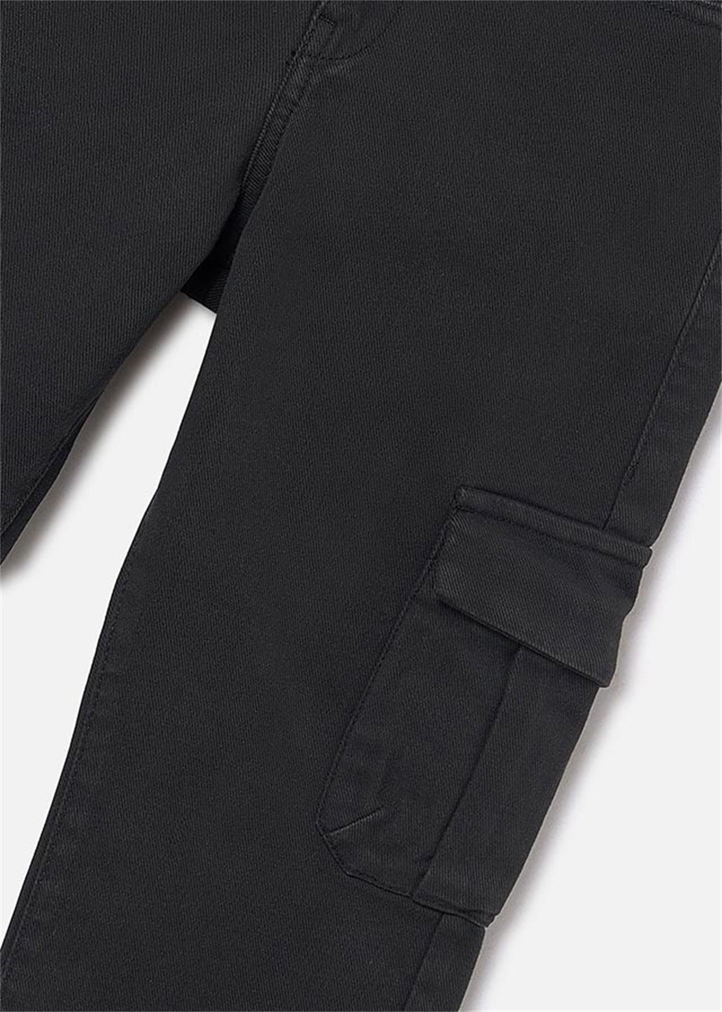 Mayoral Erkek Çocuk Kargo Pantolon Negro 7559