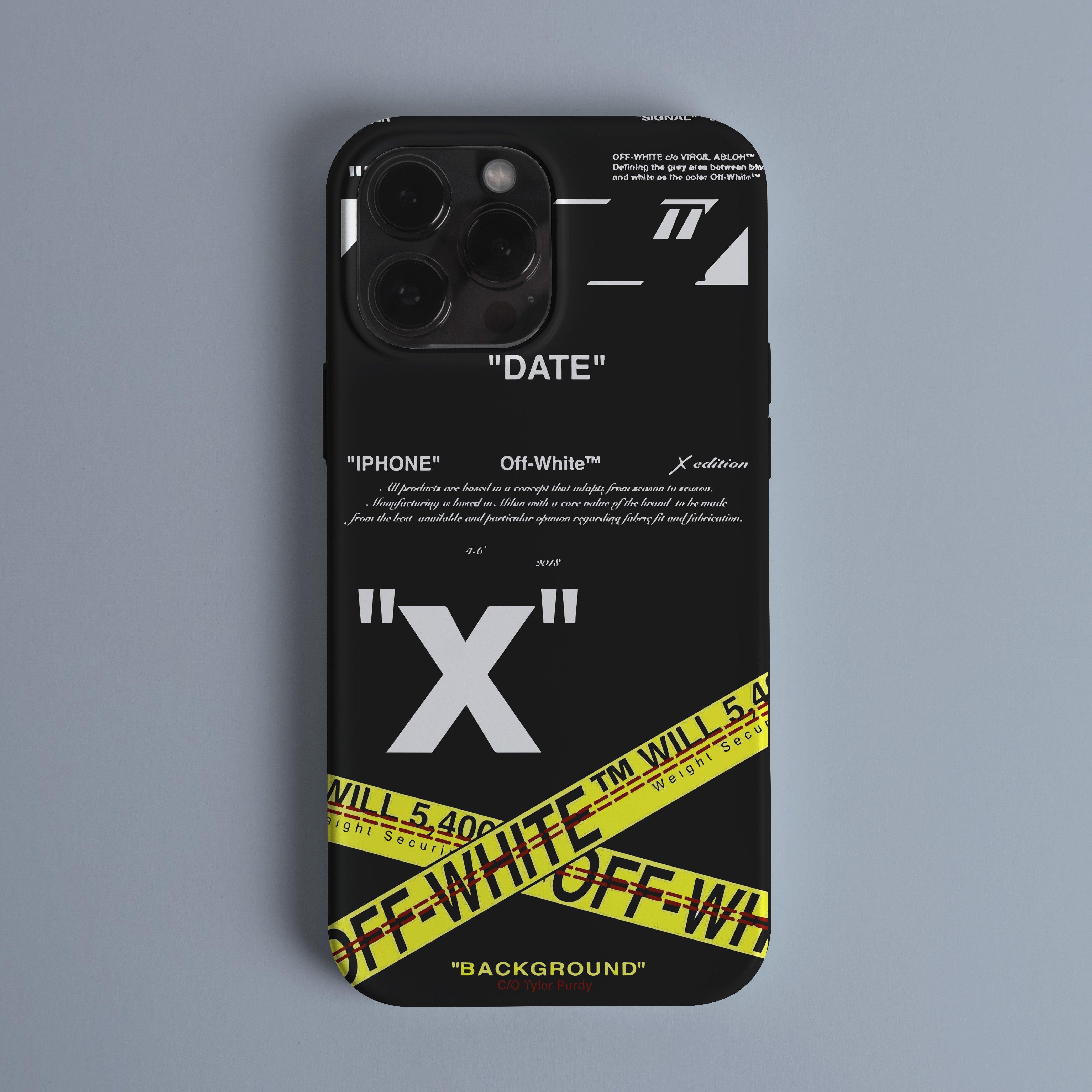 Off-White for iPhone X Edition