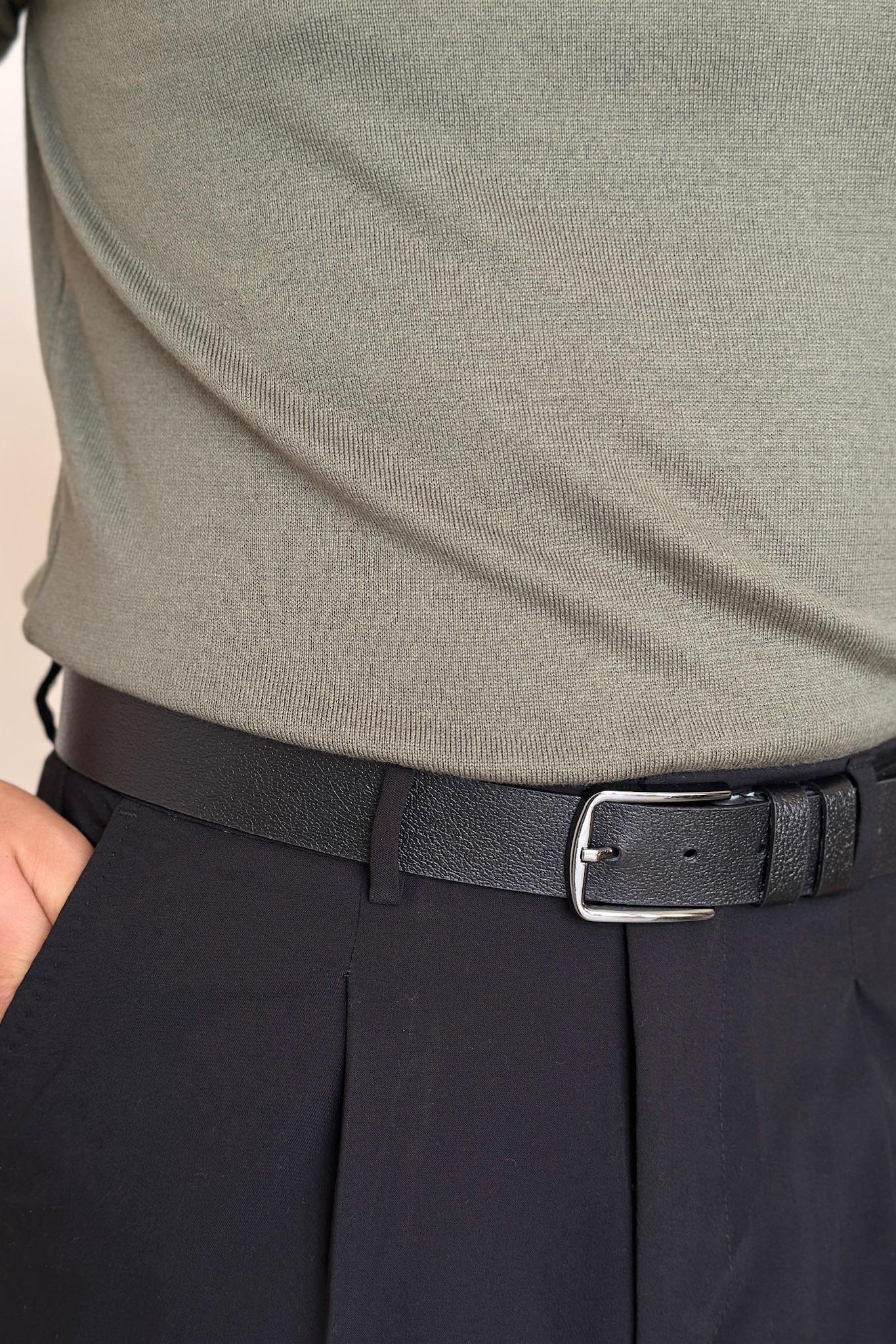 Pamuklu Basic Triko Tişört - Haki
