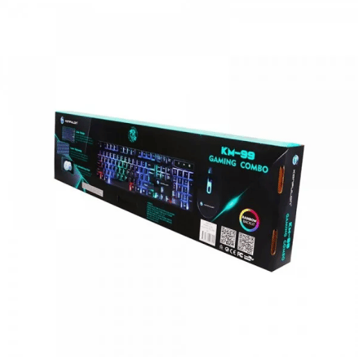 Konfulon KM99 Türkçe Q RGB Işıklı Gaming Klavye Mouse Set