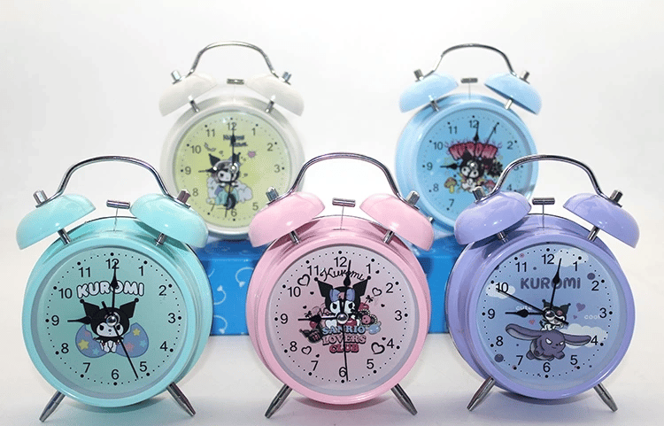 Kuromi,hello Kitty,mickey Mouse Masa Üstü Çalar Saat Alk3068