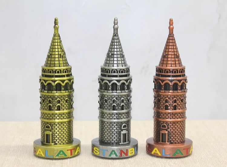 Metal Galata Kulesi Alk4318