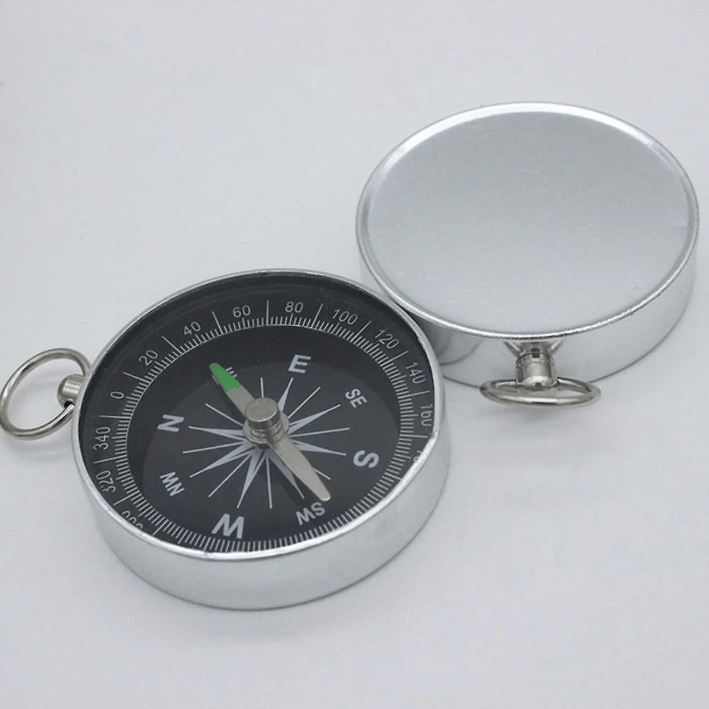 Mini Paslanmaz Alüminyum Pusula G442b