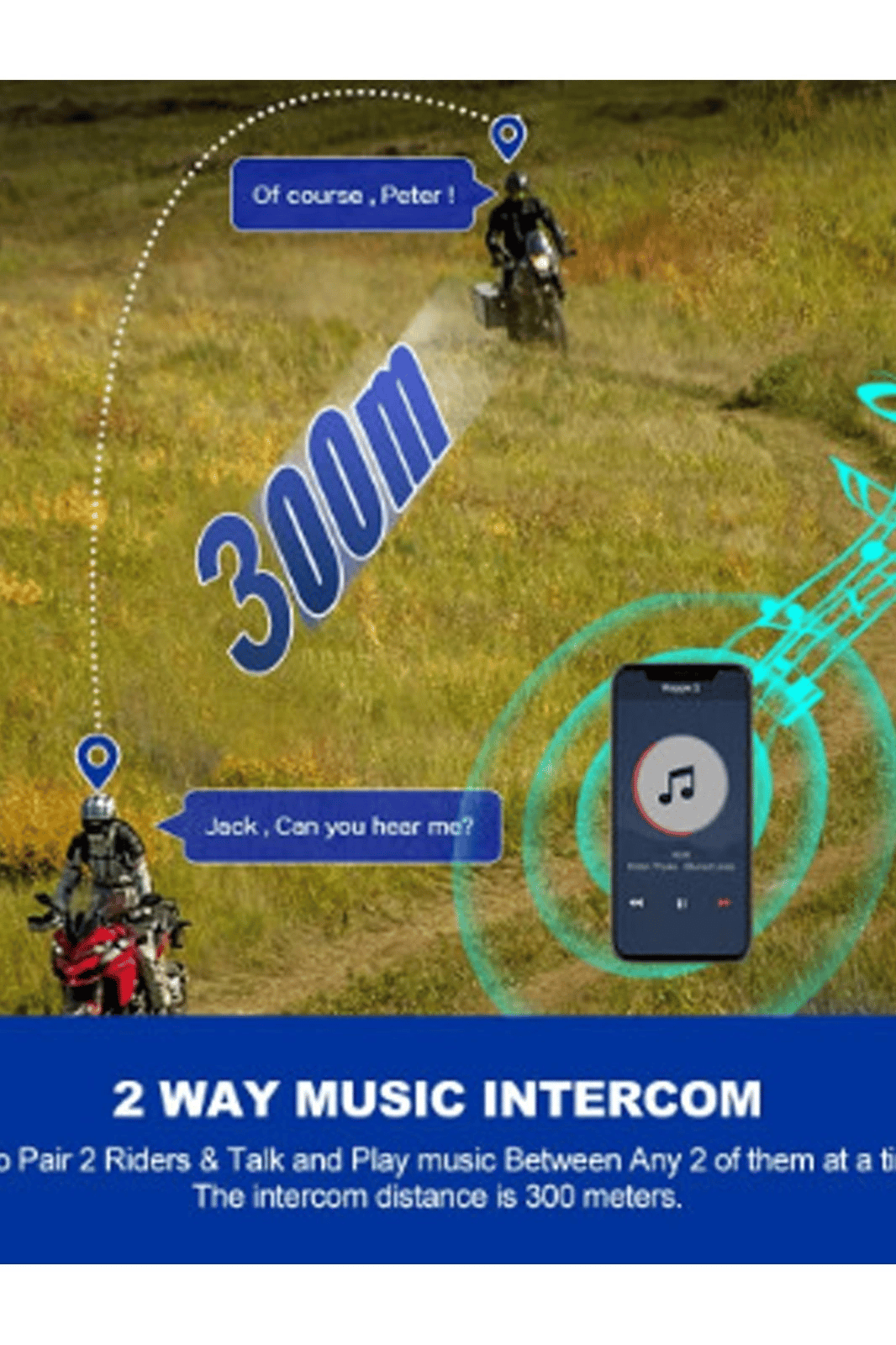 y10 2x Motosiklet Kask İntercom Çift Eşleşme Rgb Işıklı Bluetooth Kulaklık 5,3