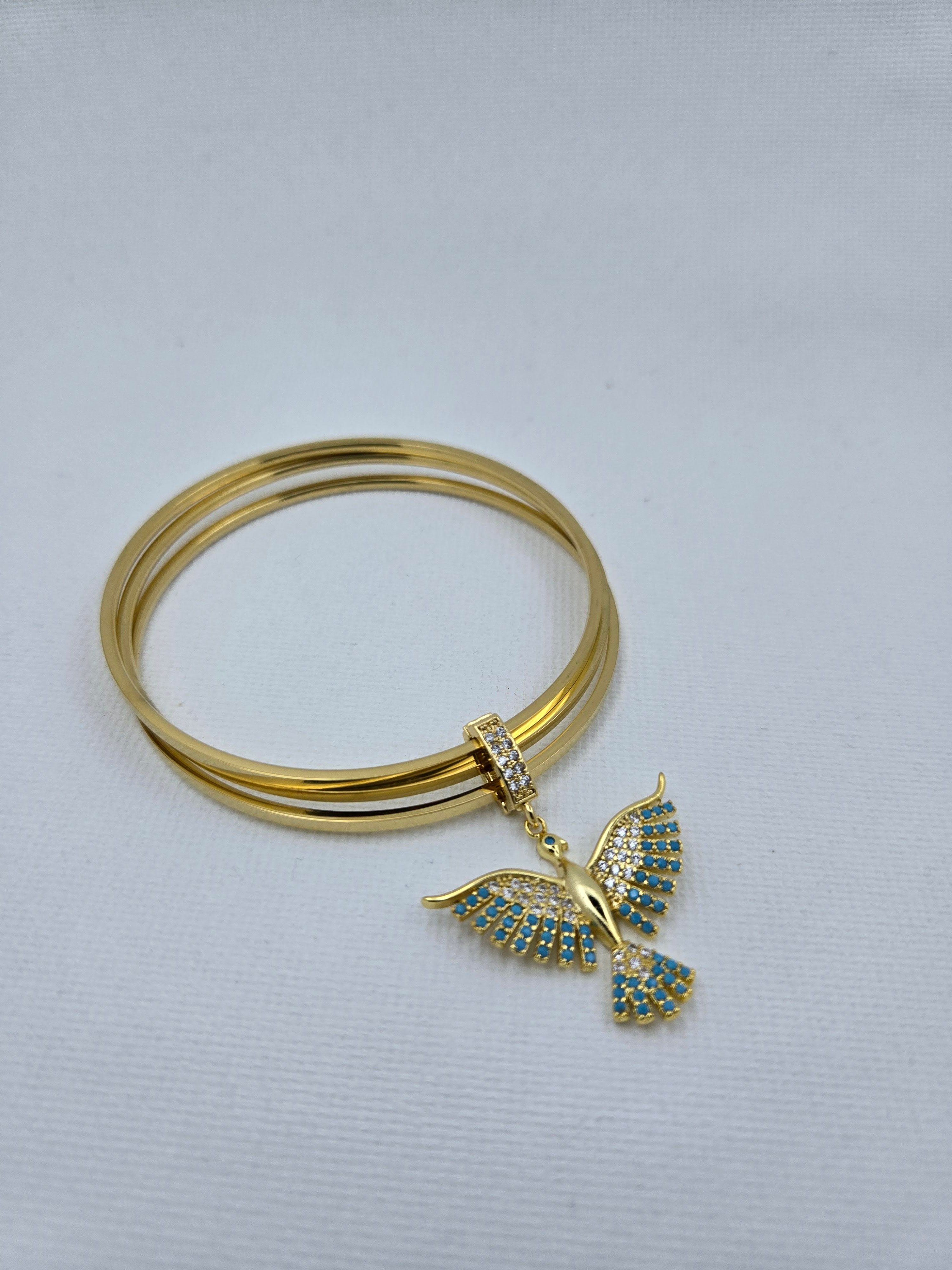 Anka Kuşu Charm Ajda Bileklik