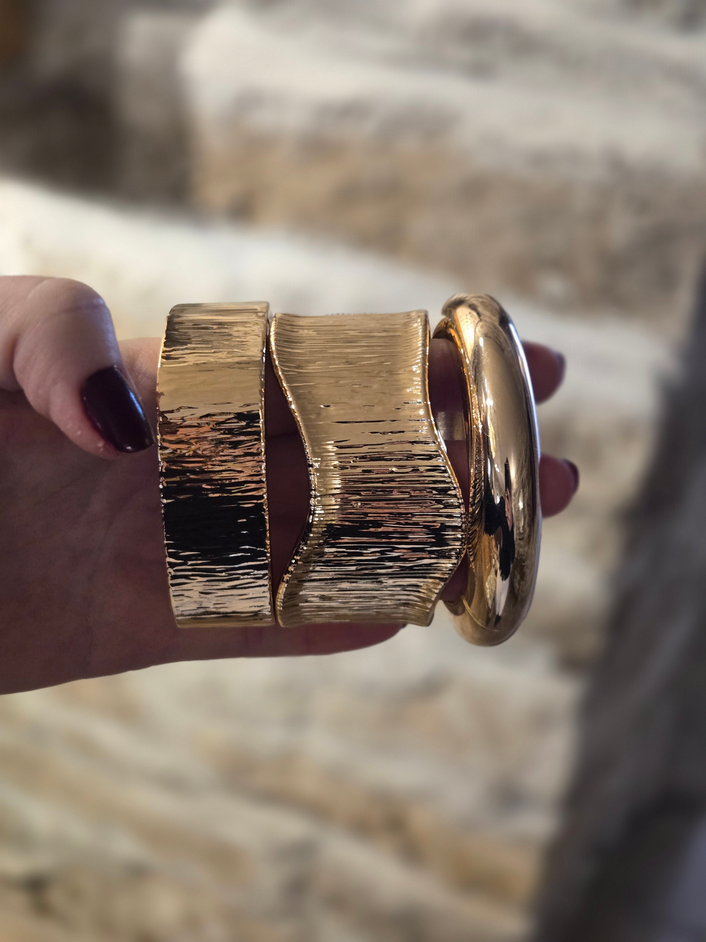 Gold Yuvarlak Kelepçe