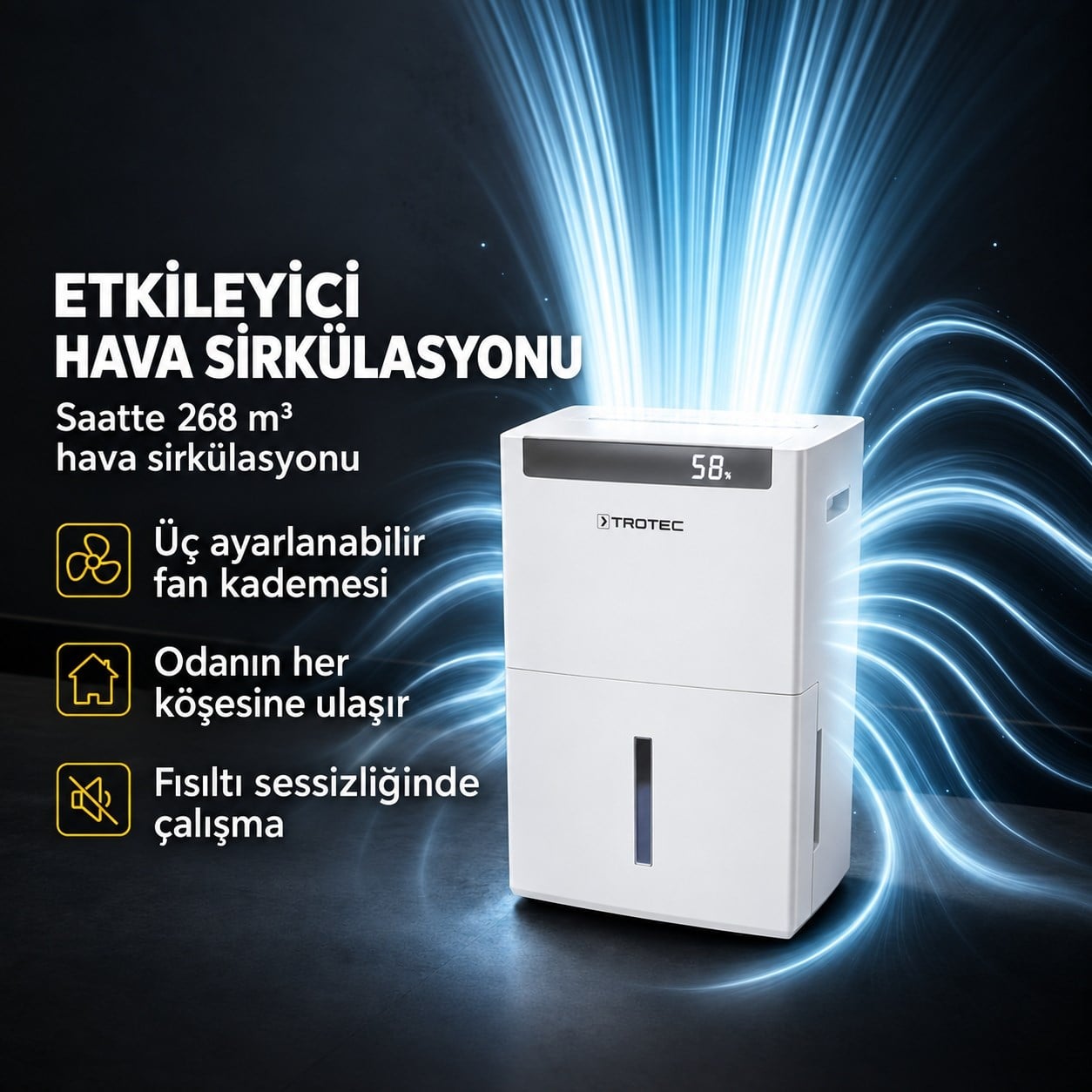 İnverter Nem Alma Cihazı TTK-I 110 WiFi