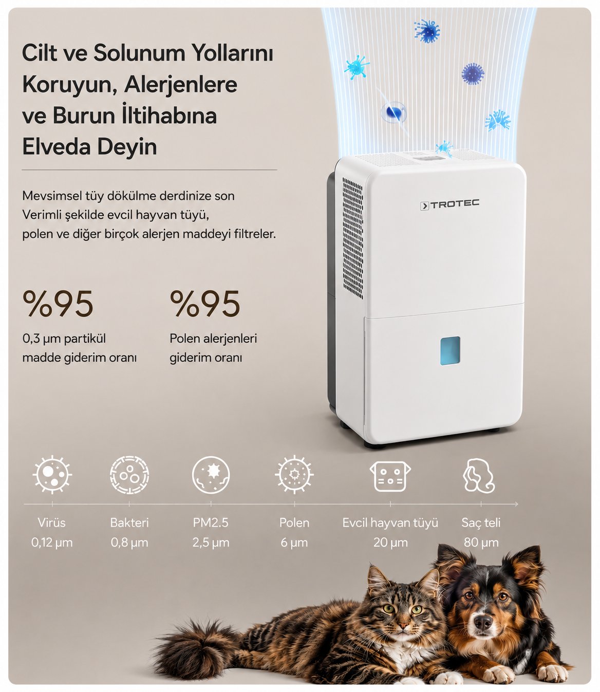 Nem Alma Cihazı TTK 127 E