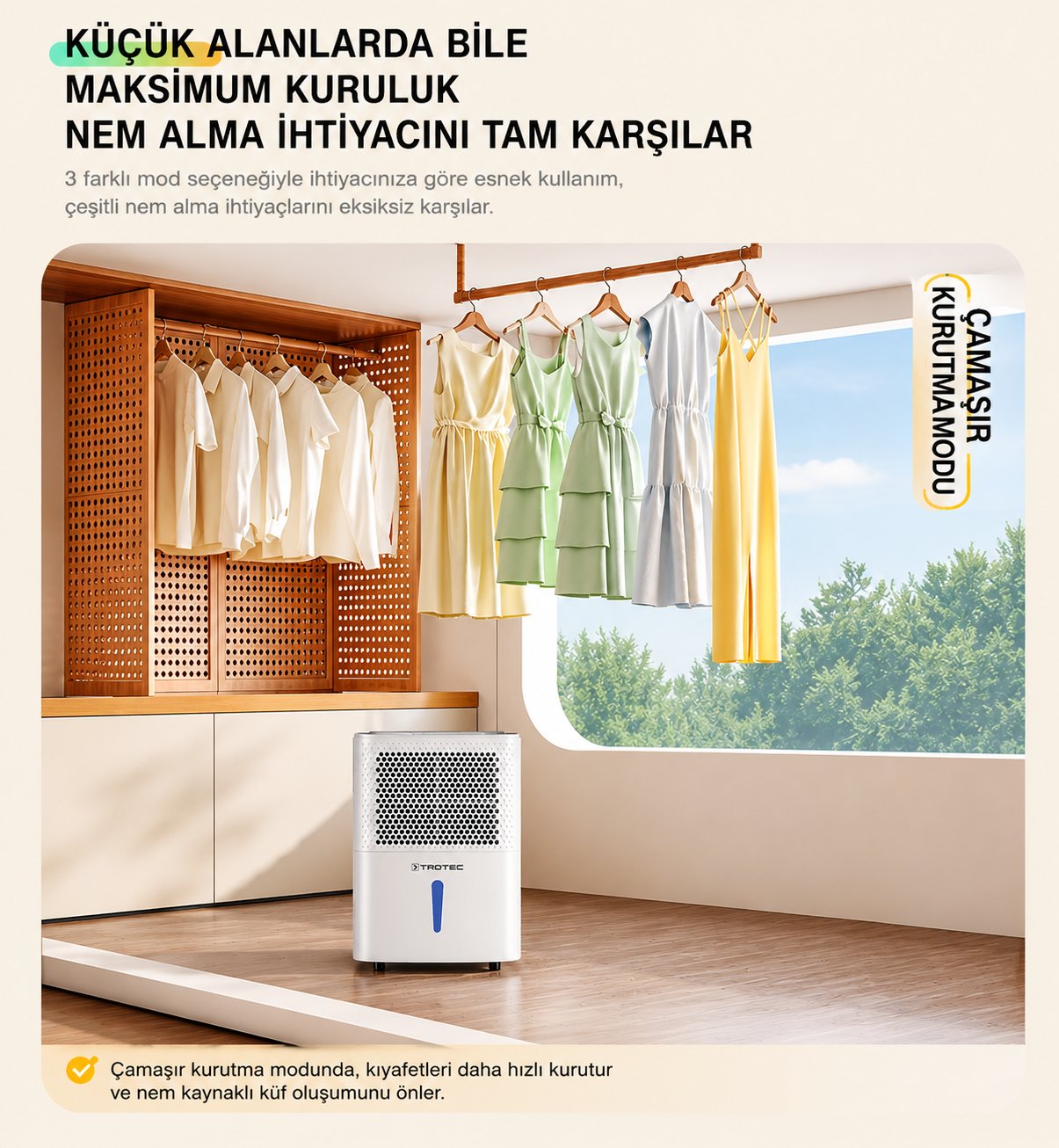 Nem Alma Cihazı TTK 26 E 