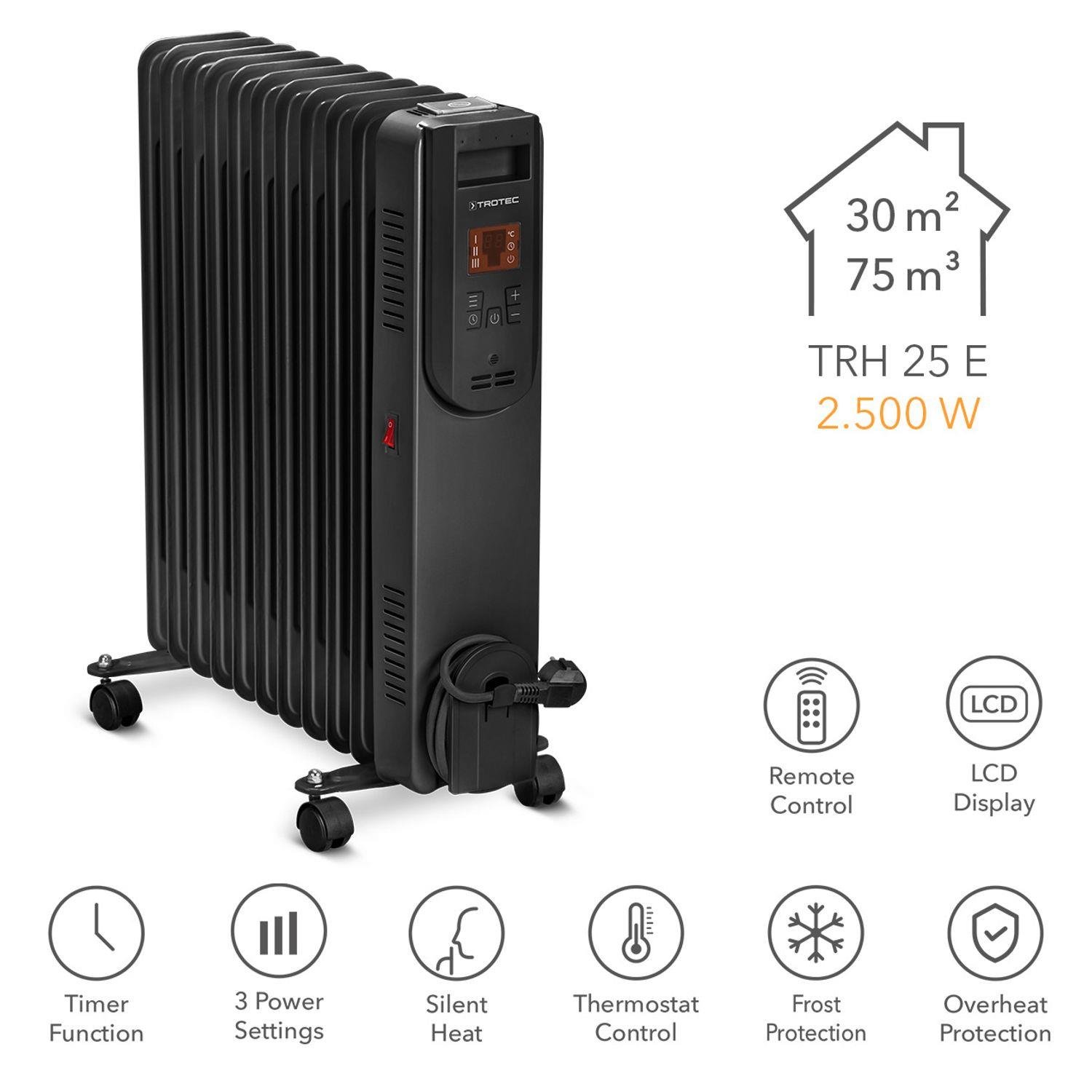 Yağlı Radyatör TRH 25 E