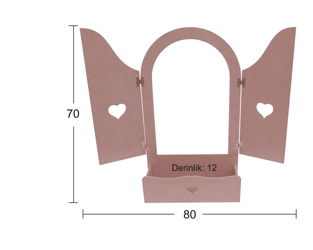 AY 114 2 KANATLI AYNA ÇERÇEVESİ