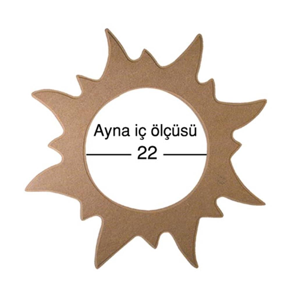 AY 126 KÜÇÜK GÜNEŞ AYNA ÇERÇEVESİ