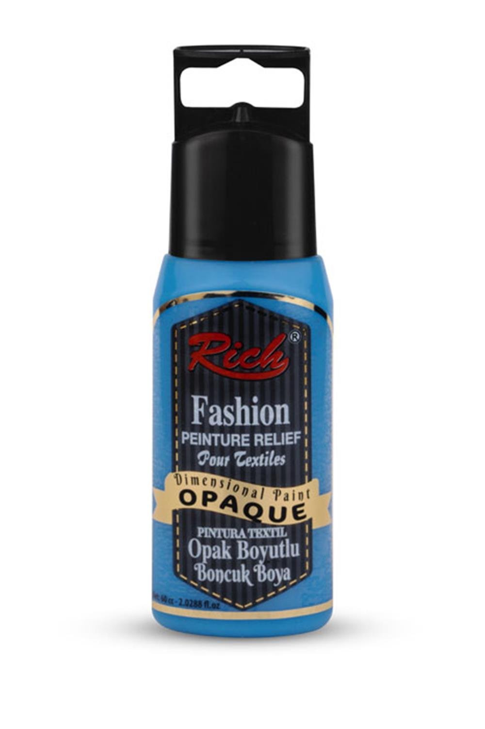 BOYUTLU BONCUK BOYA - NEON MAVİ 060ml