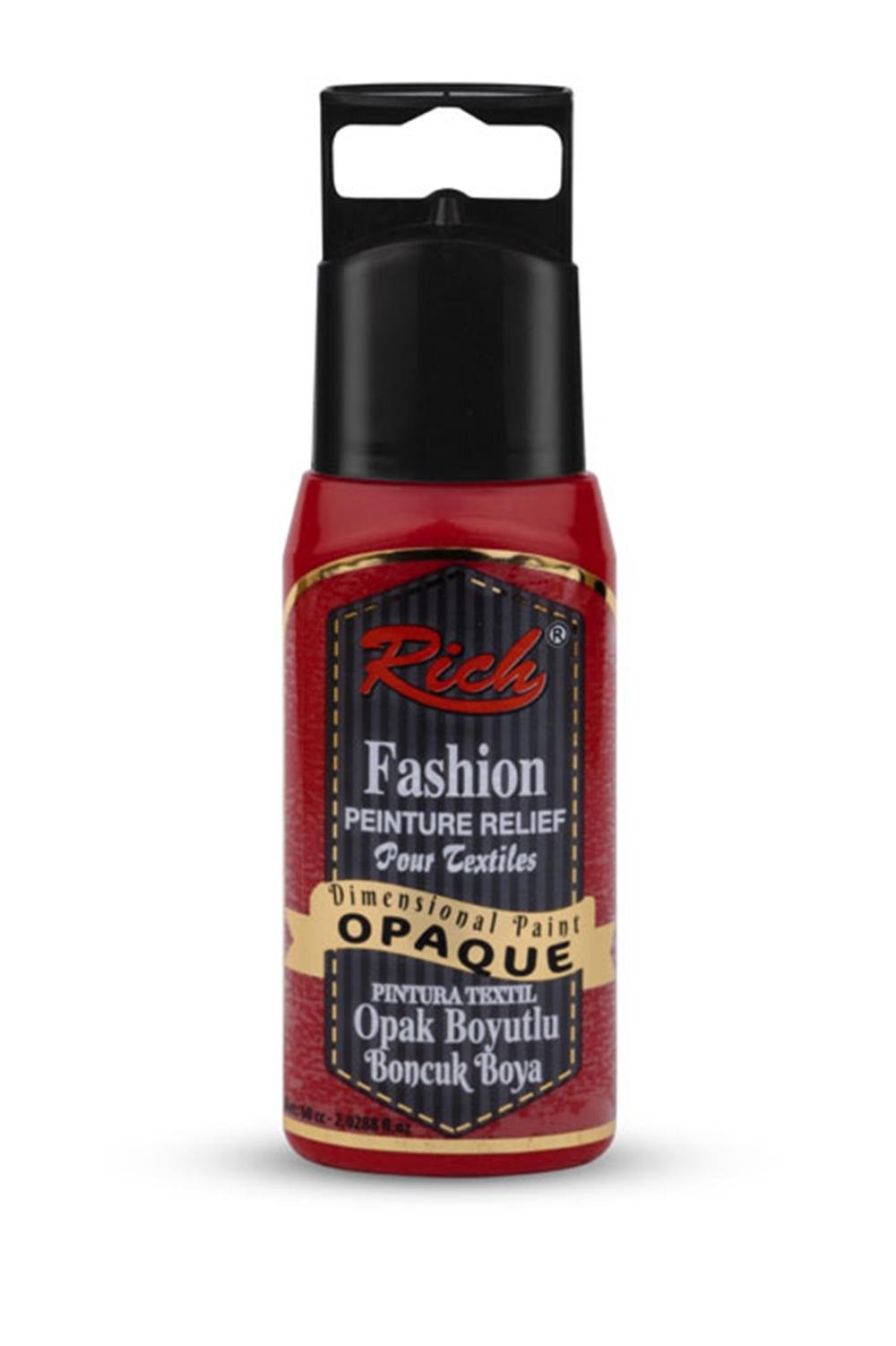 BOYUTLU BONCUK BOYA OPAK - KIRMIZI 060ml