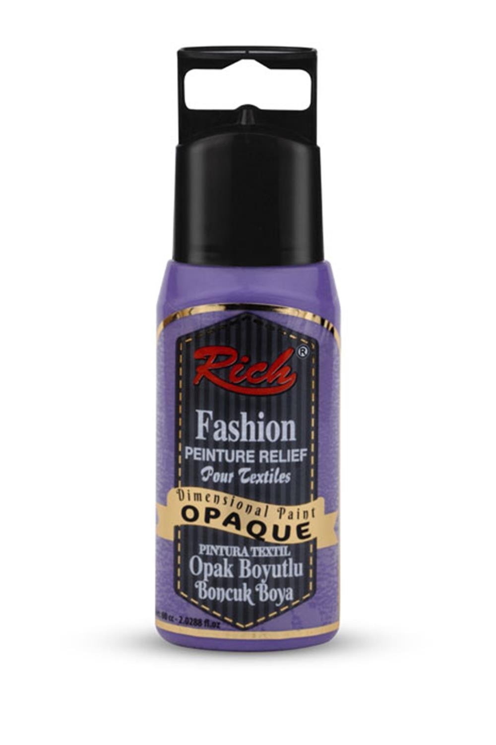 BOYUTLU BONCUK BOYA OPAK - MOR 060ml