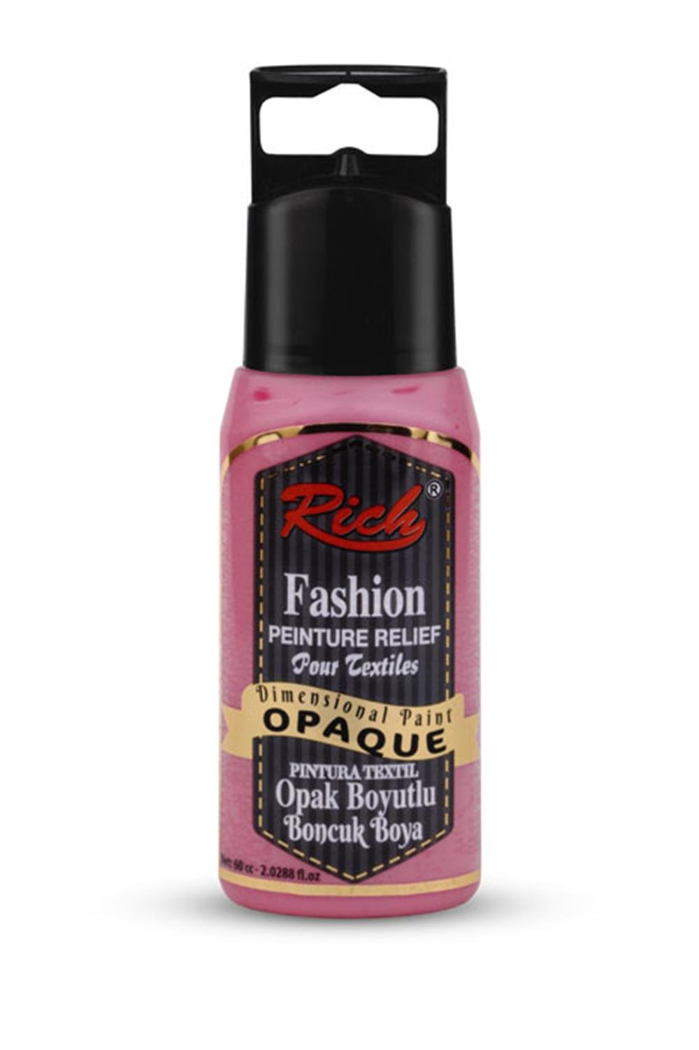 BOYUTLU BONCUK BOYA OPAK - PEMBE 060ml