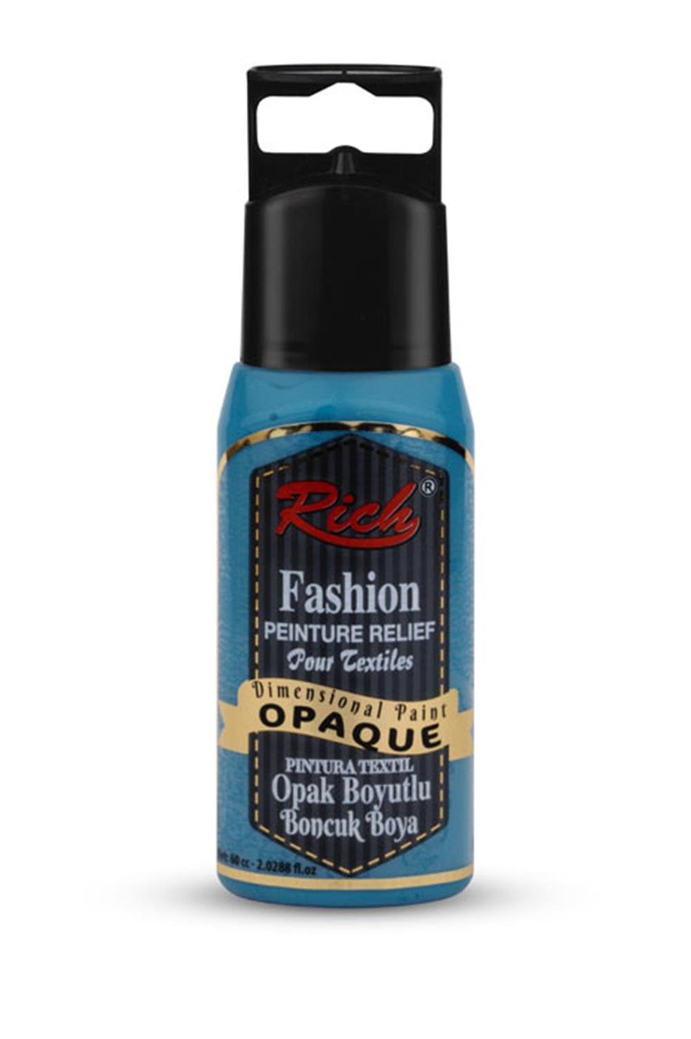 BOYUTLU BONCUK BOYA OPAK - TURKUAZ 060ml