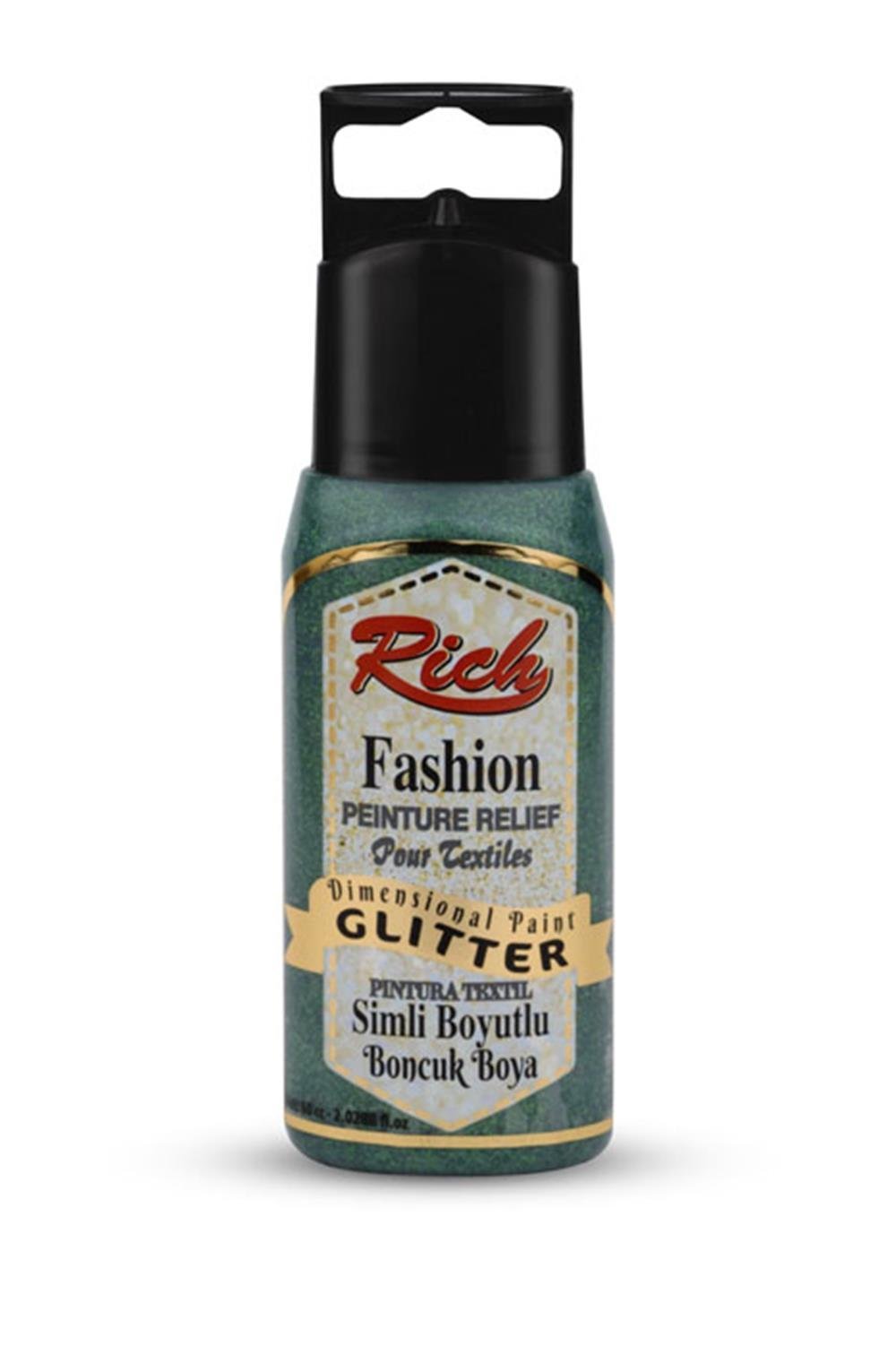 BOYUTLU BONCUK BOYA SİMLİ - YEŞİL 060ml