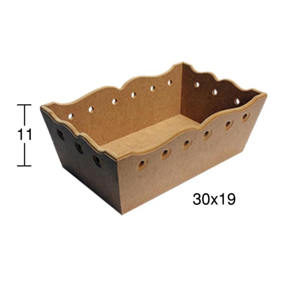 E 337 DİKDÖRTGEN DELİKLİ EKMEKLİK