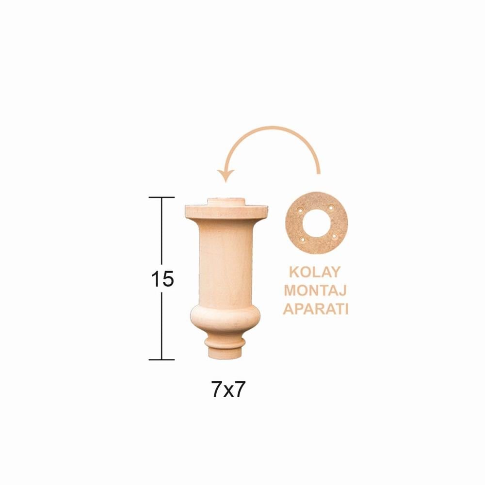 FT 24 TORNA AYAK  ( 15 CM )